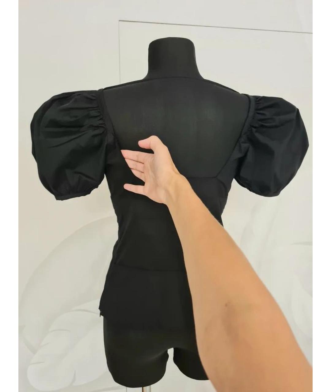 PRADA Черная хлопковая майка, фото 6