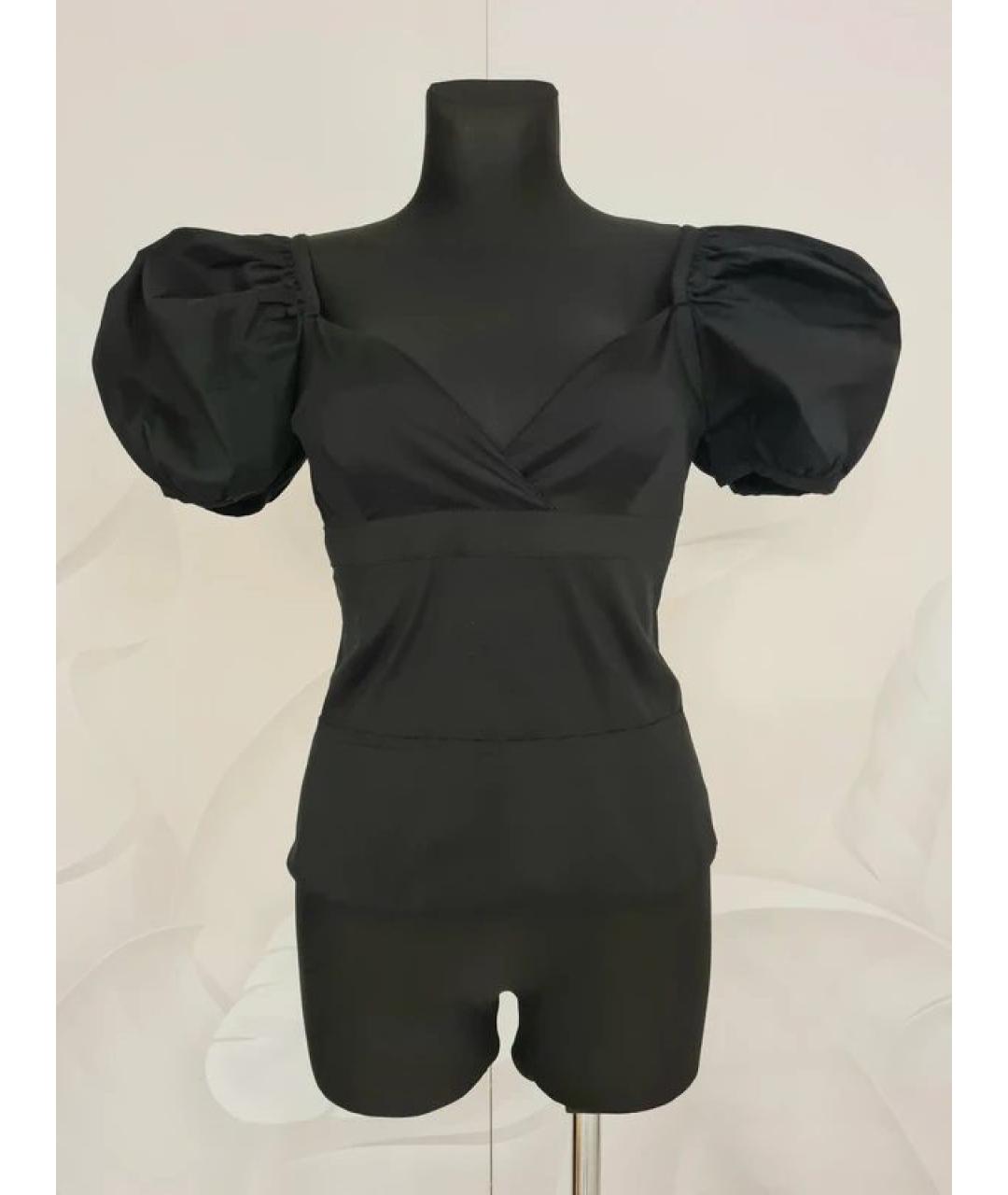 PRADA Черная хлопковая майка, фото 9