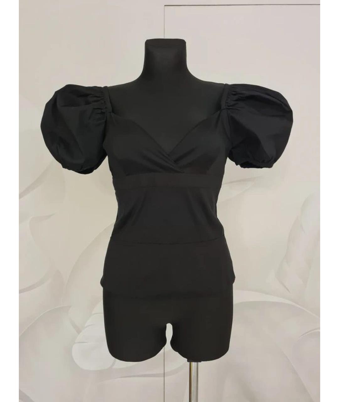 PRADA Черная хлопковая майка, фото 5