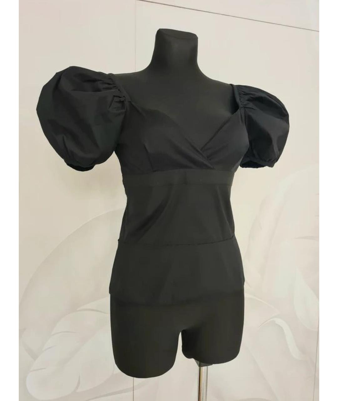 PRADA Черная хлопковая майка, фото 3