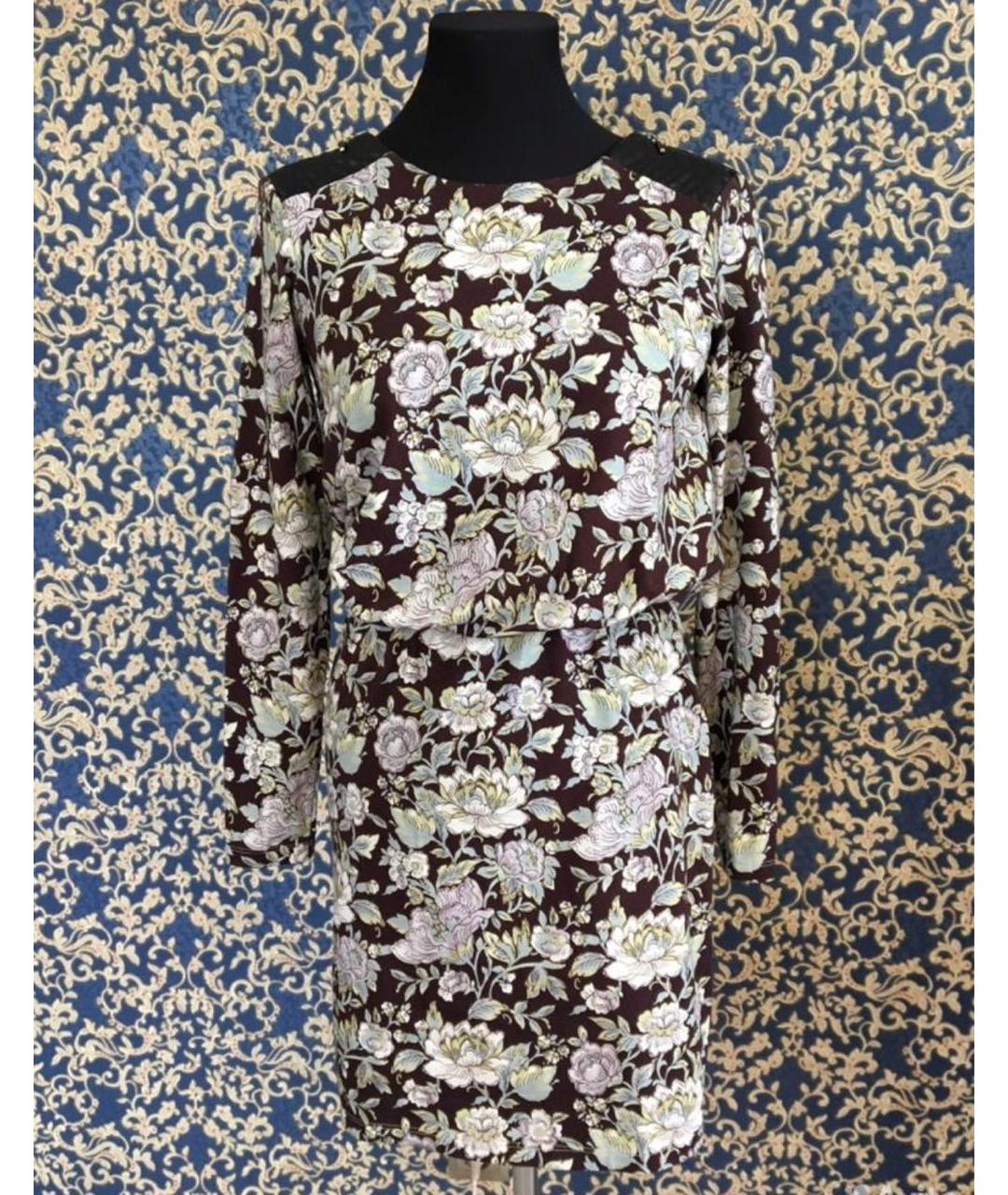 TWIN-SET Бежевое хлопковое повседневное платье, фото 9