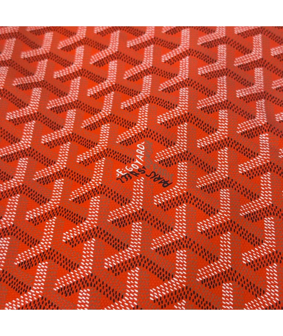 GOYARD Оранжевая сумка тоут, фото 5