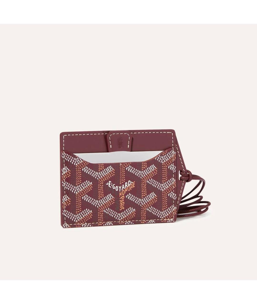 GOYARD Красный кардхолдер, фото 7