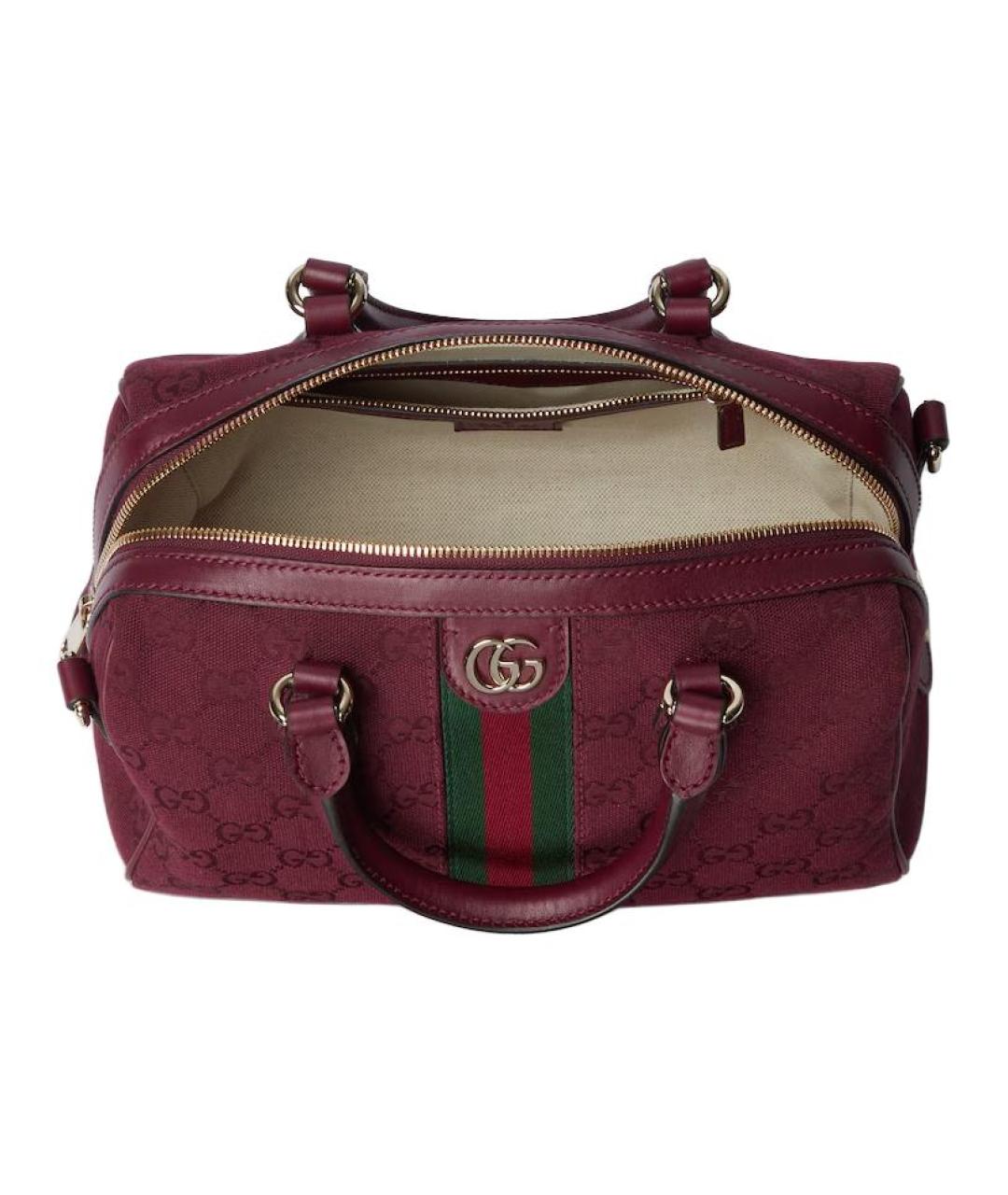 GUCCI Бордовая сумка через плечо, фото 5