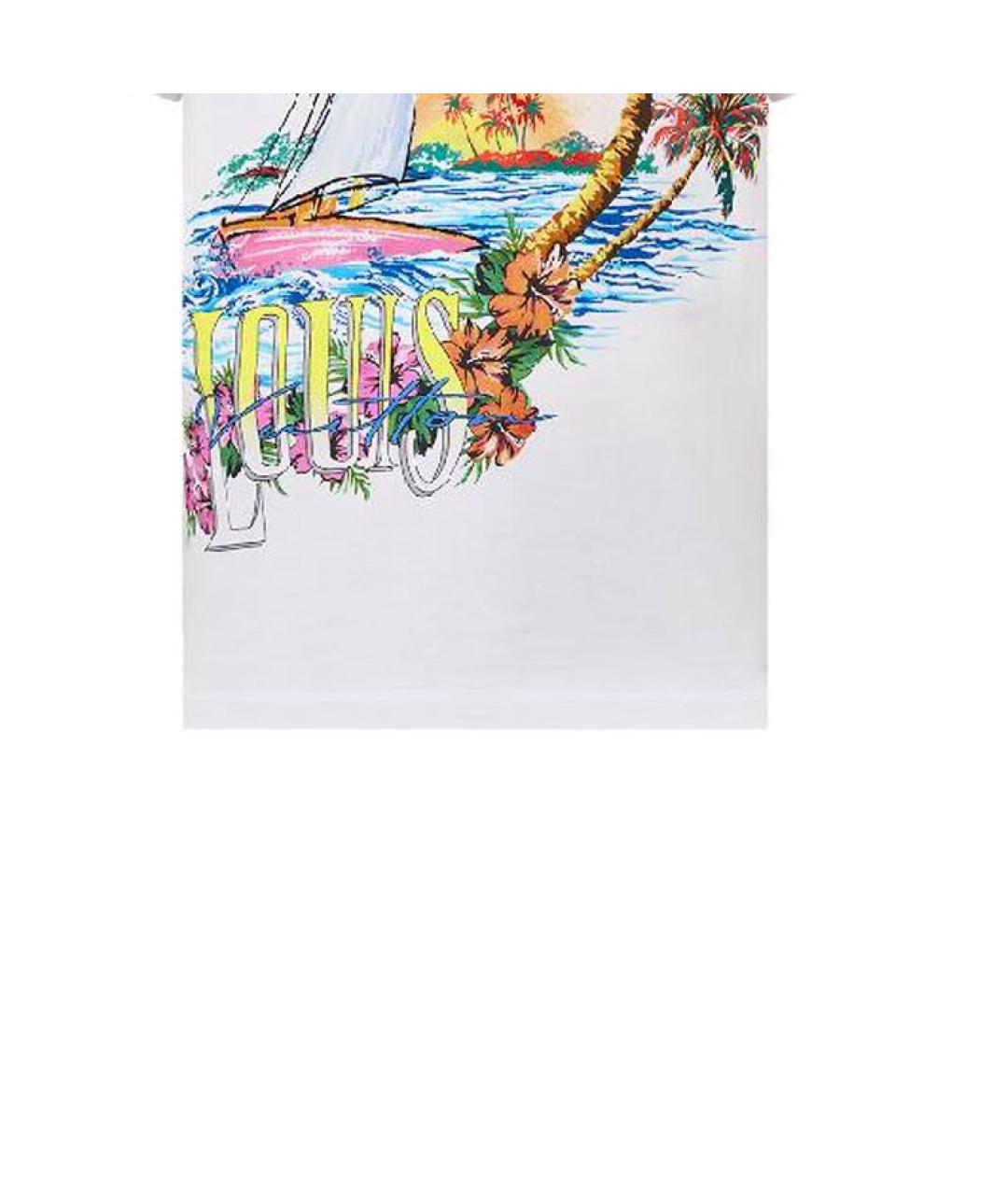 LOUIS VUITTON Белая футболка, фото 3