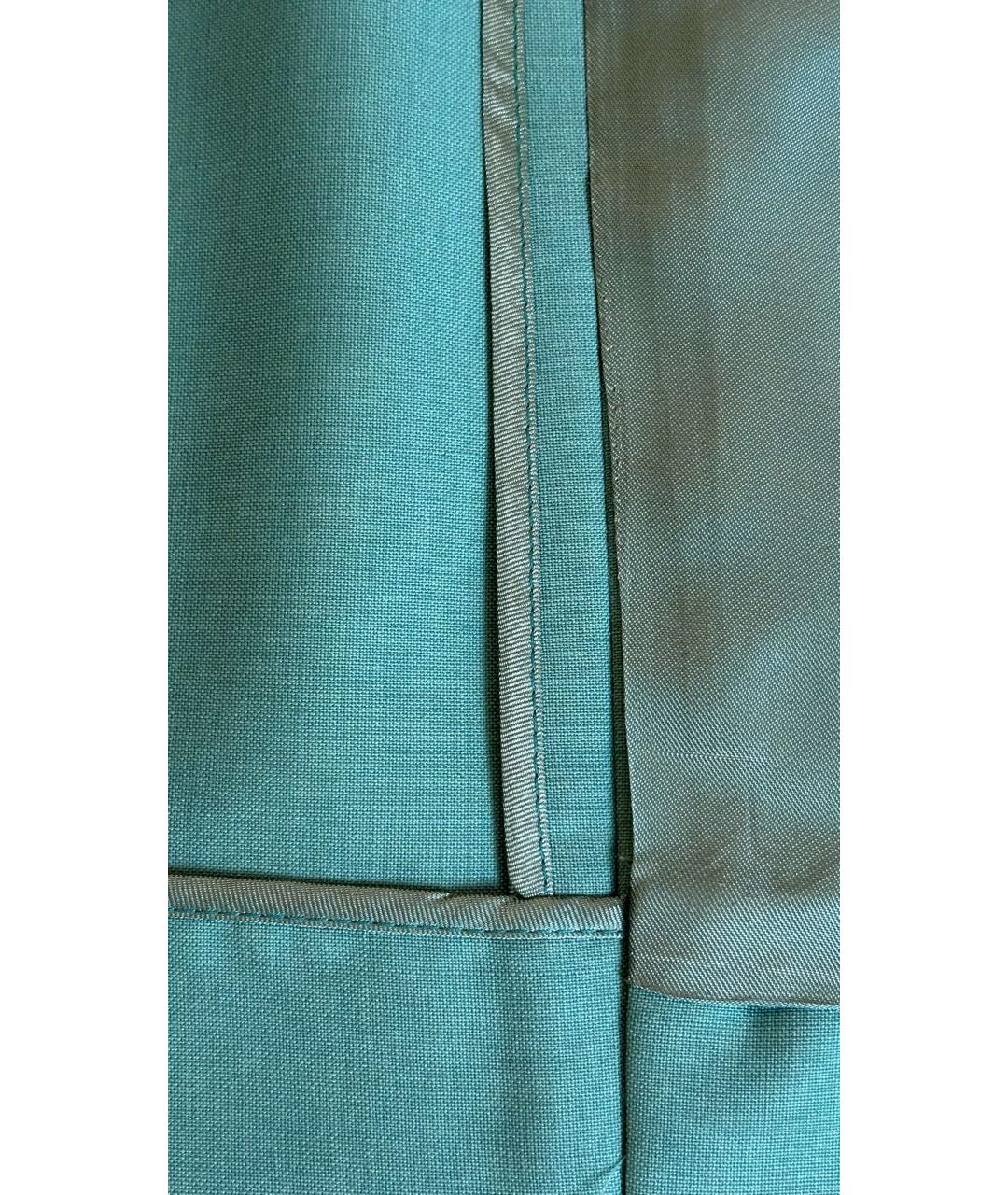 LANVIN Зеленый шерстяной жакет/пиджак, фото 7