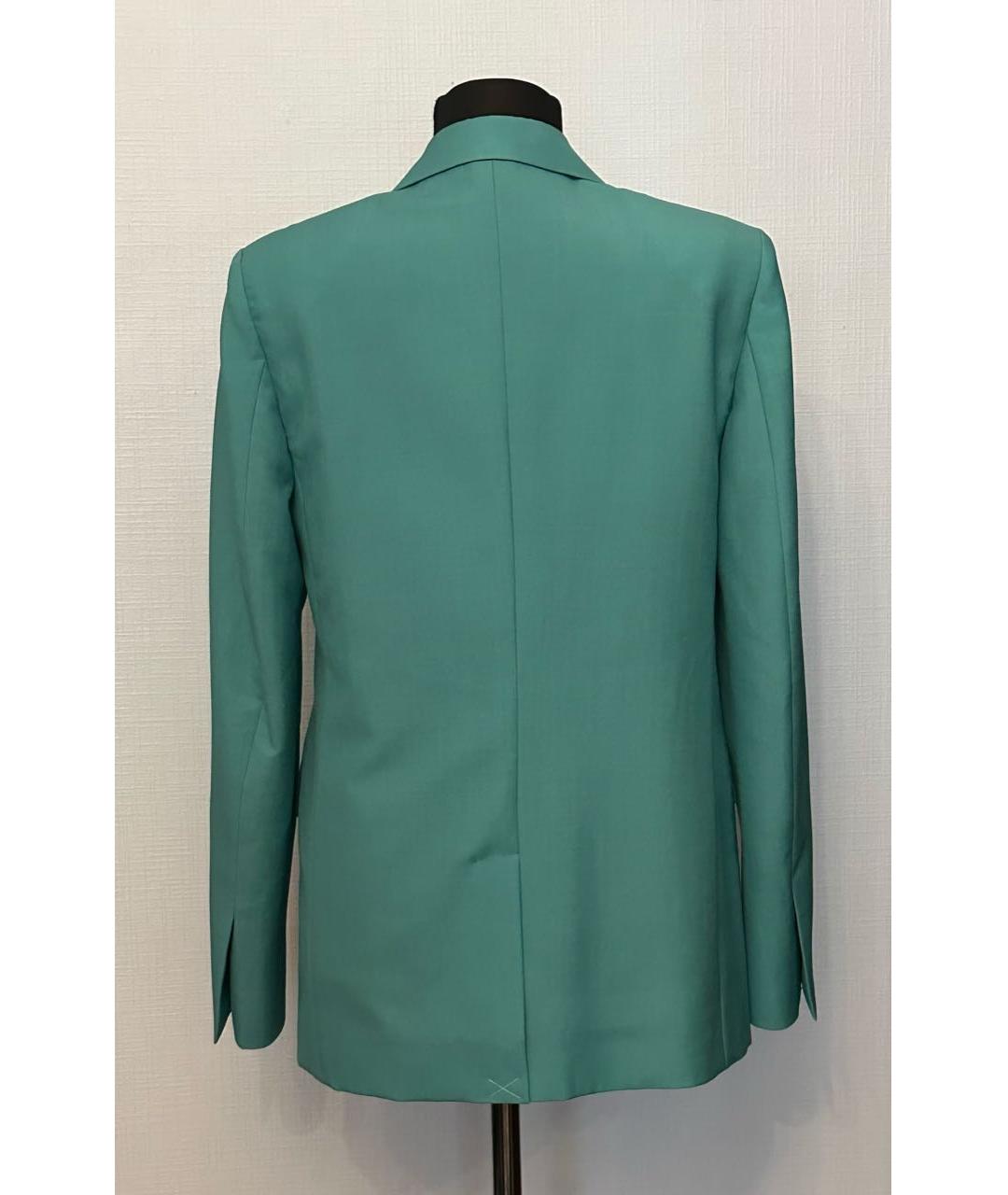 LANVIN Зеленый шерстяной жакет/пиджак, фото 2