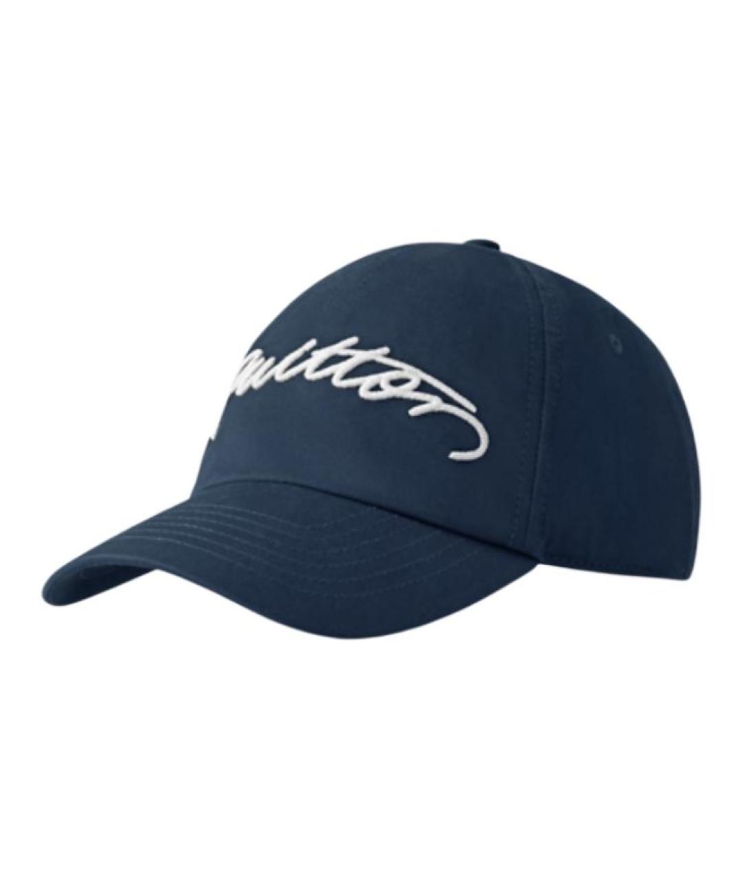 LOUIS VUITTON Темно-синяя хлопковая кепка/бейсболка, фото 1