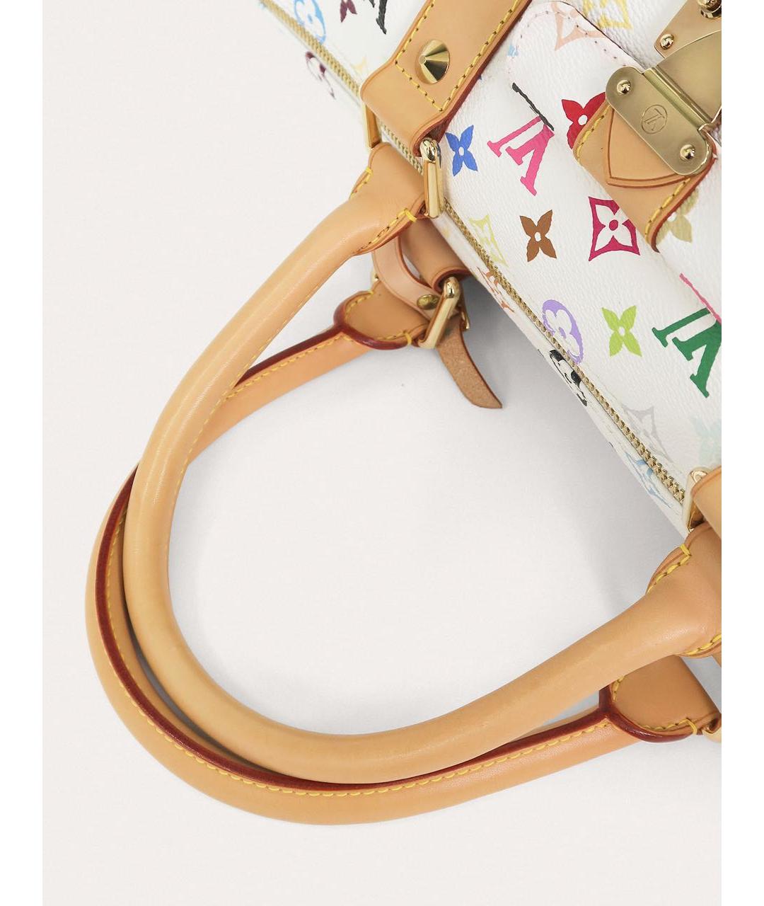 LOUIS VUITTON Белая дорожная/спортивная сумка, фото 5