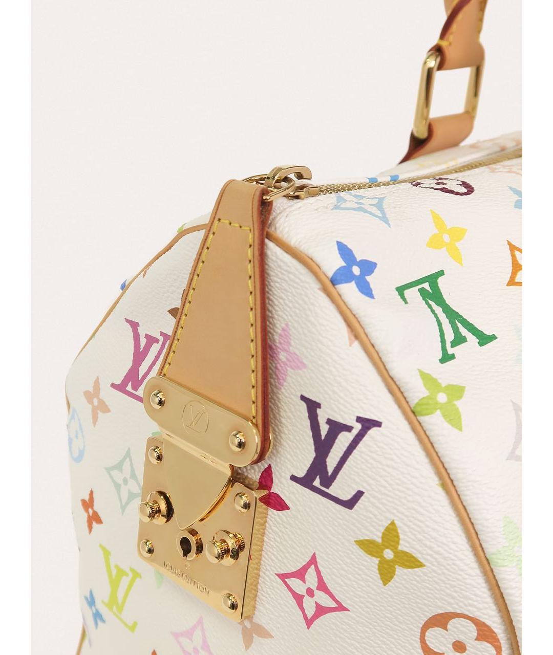 LOUIS VUITTON Белая дорожная/спортивная сумка, фото 7