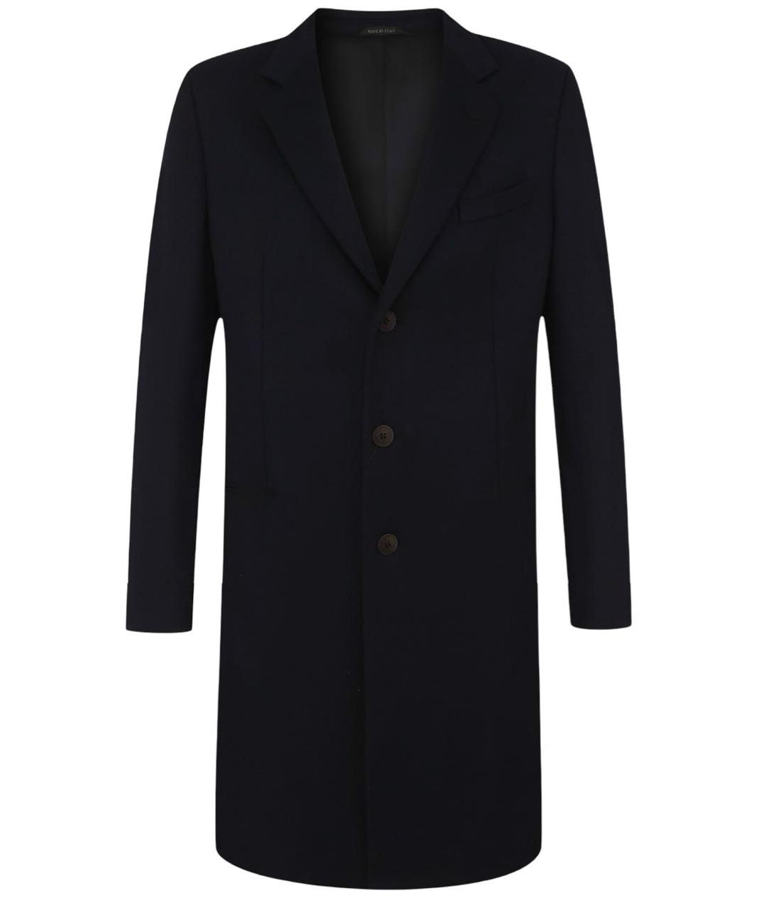 GIORGIO ARMANI Серое кашемировое пальто, фото 1