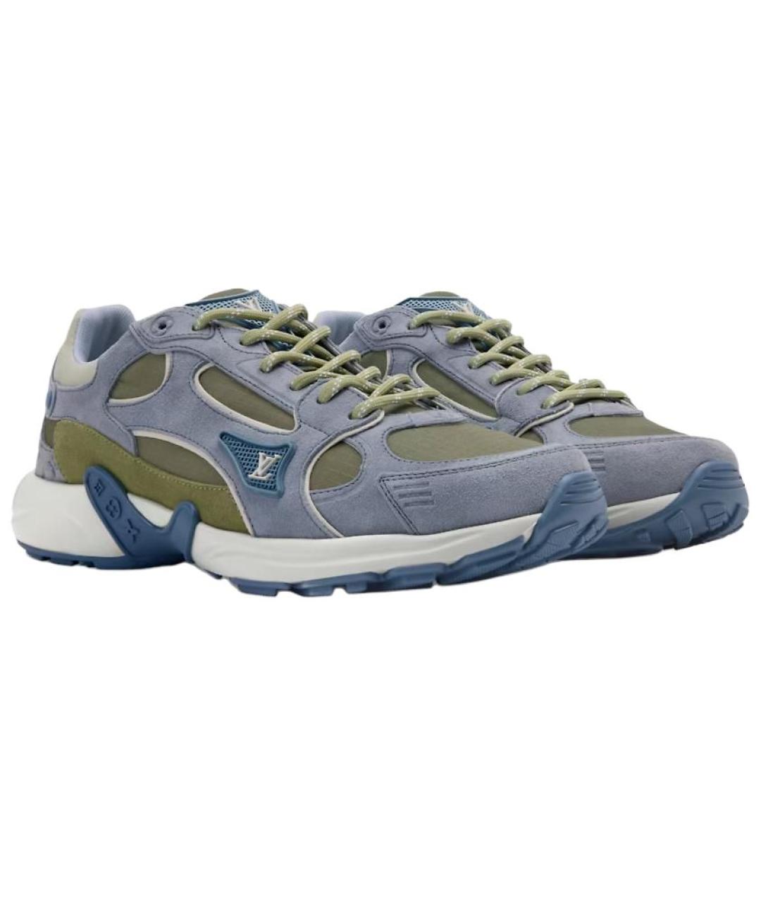 LOUIS VUITTON Фиолетовые кроссовки, фото 3