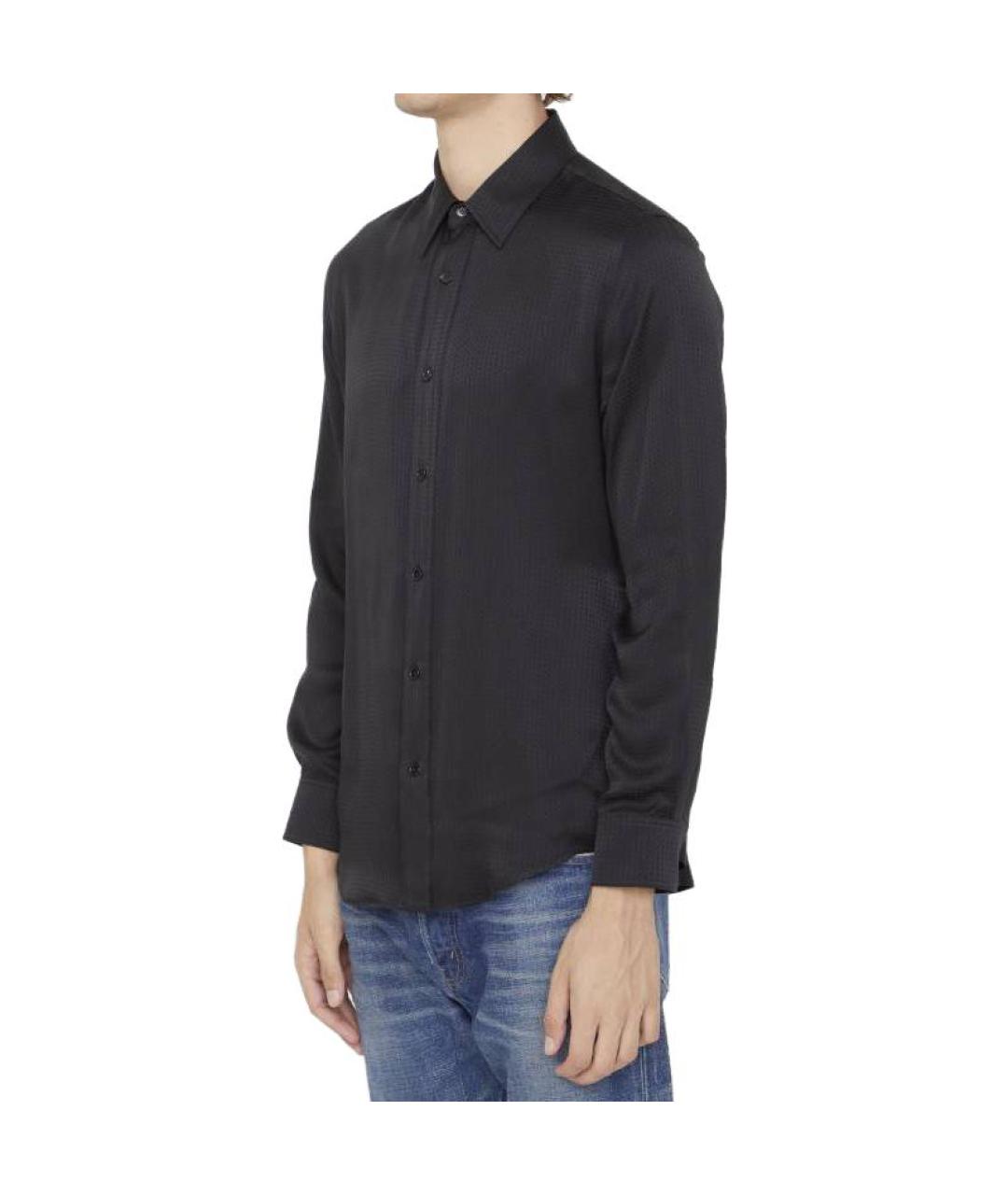 CELINE Черная классическая рубашка, фото 5