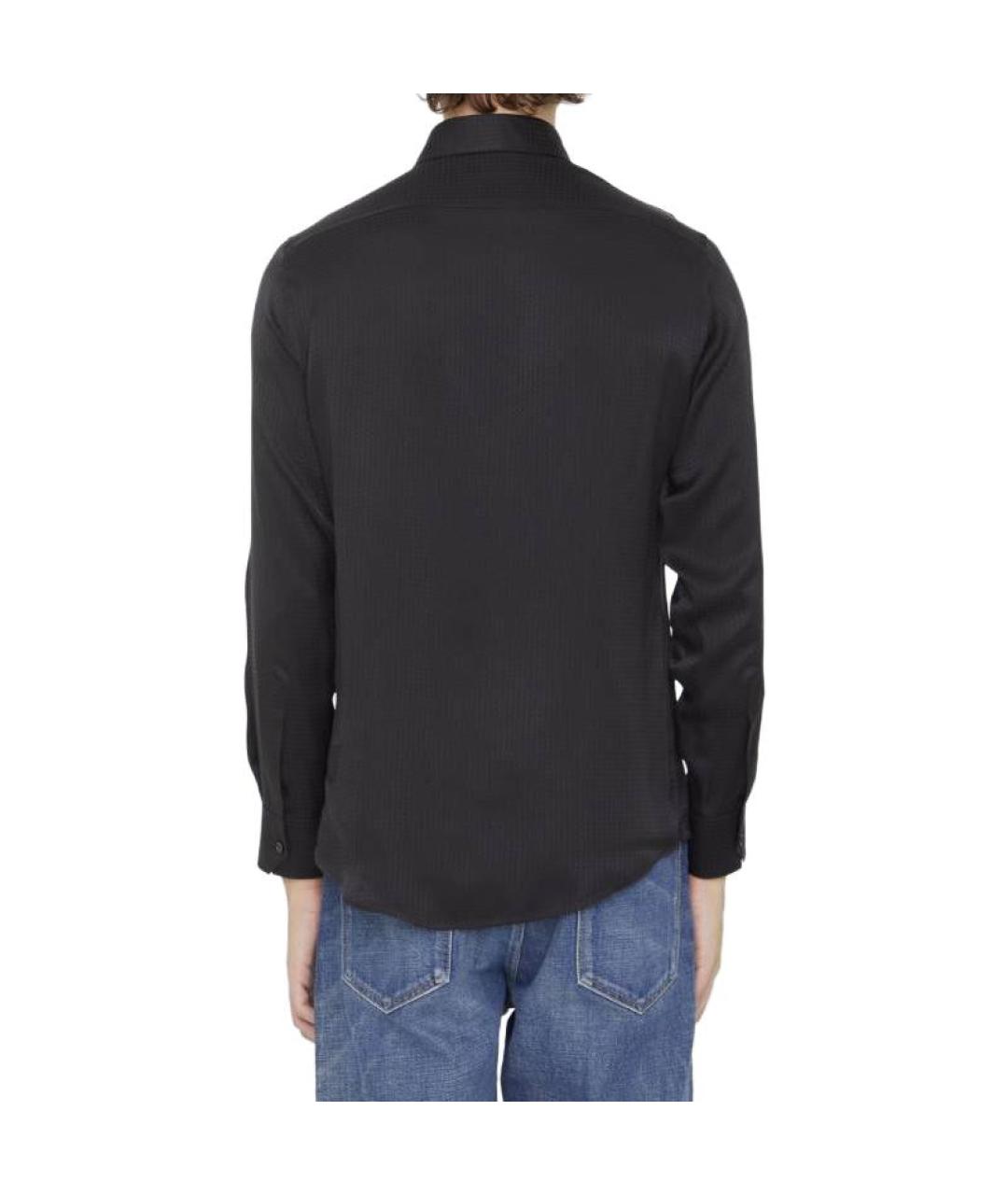 CELINE Черная классическая рубашка, фото 4