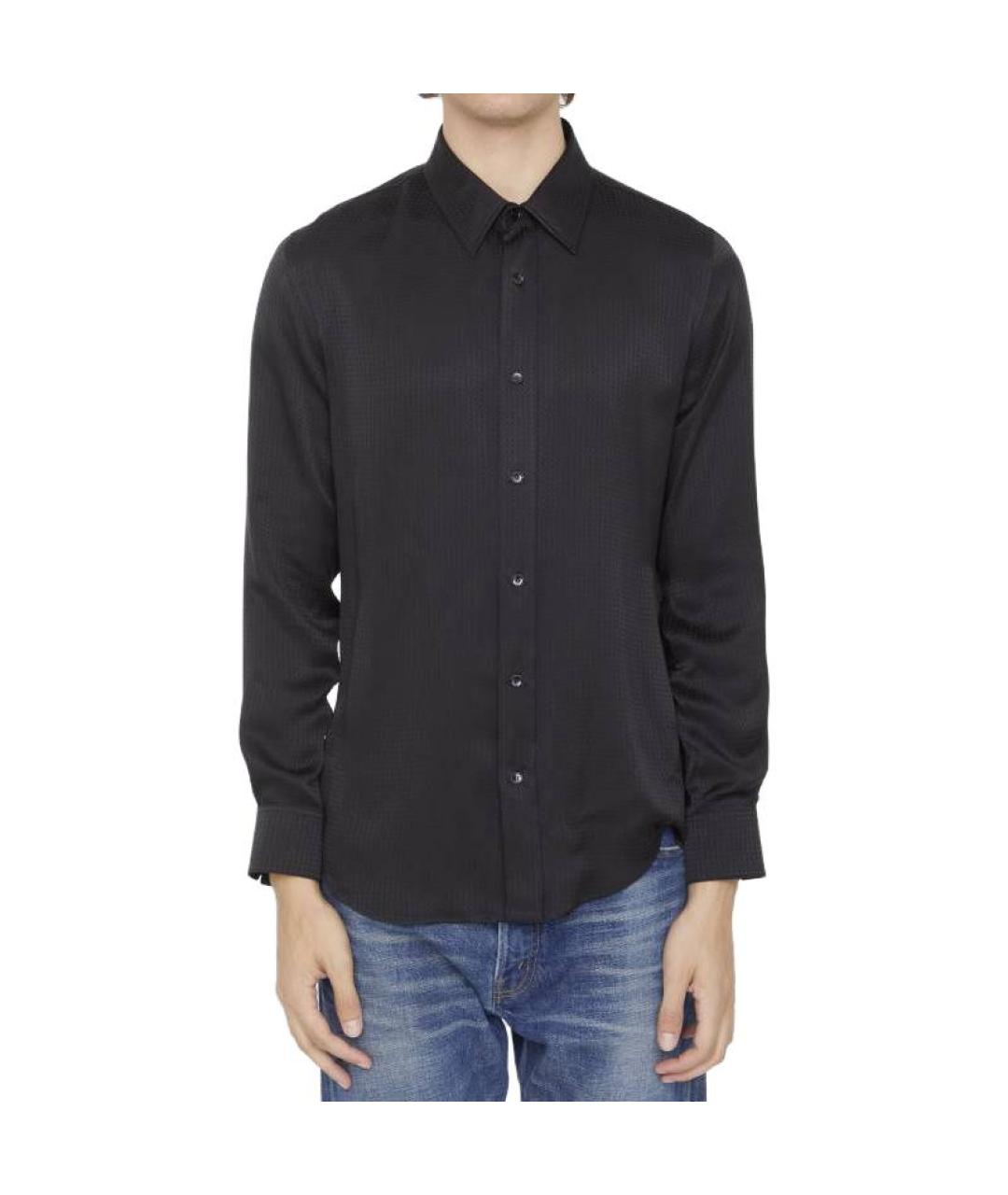 CELINE Черная классическая рубашка, фото 3