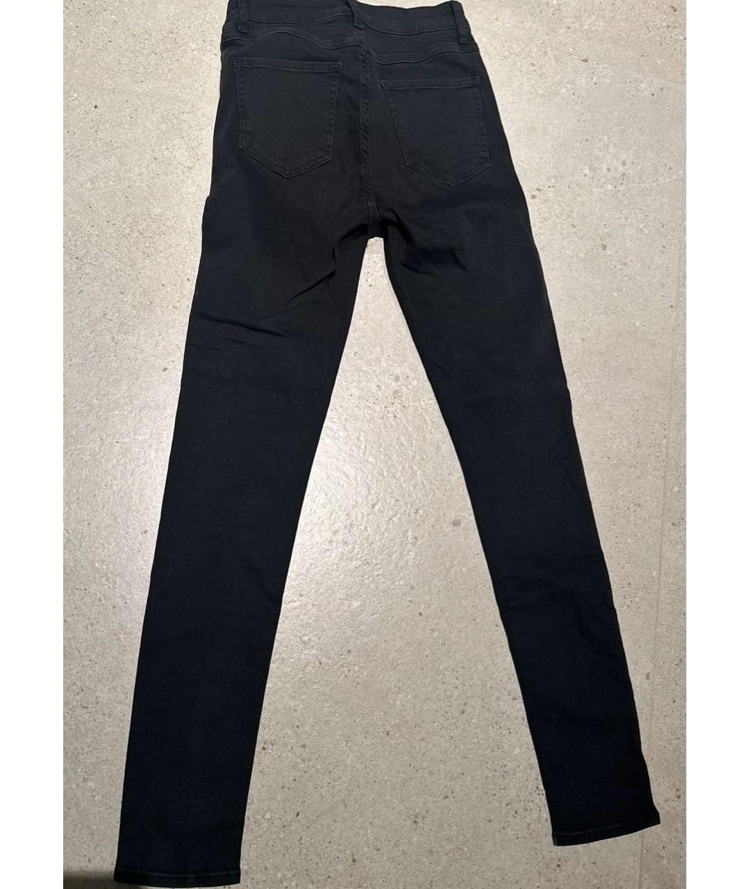 SANDRO Черные хлопковые джинсы слим, фото 2