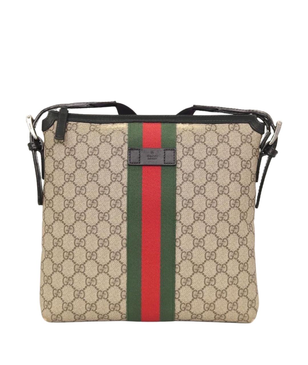 GUCCI Бежевая сумка на плечо, фото 1