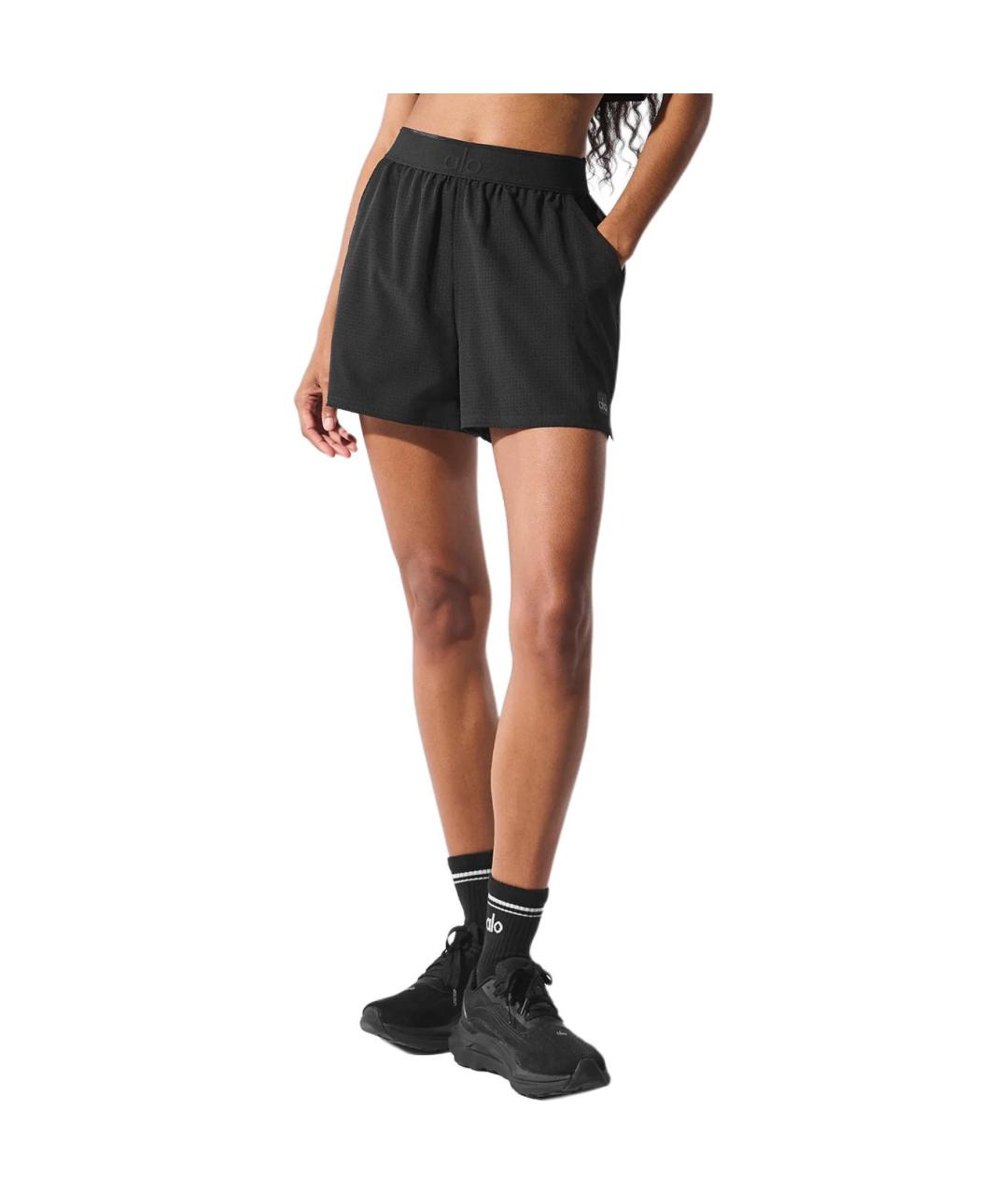 ALO YOGA Черные спортивные брюки и шорты, фото 4