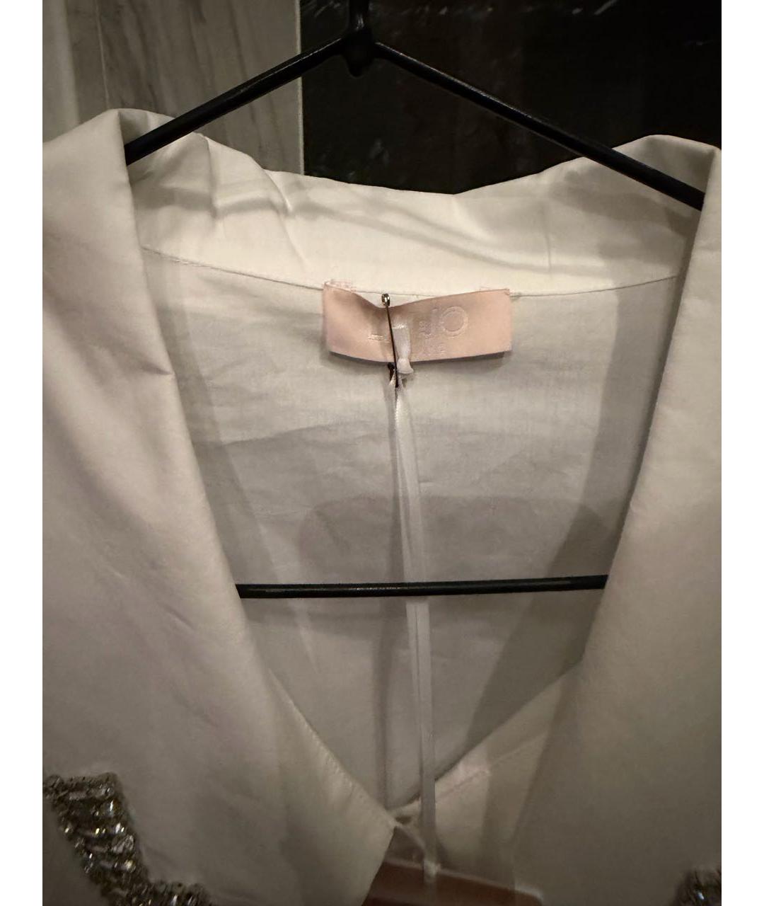 LIU JO Белая хлопковая рубашка, фото 2