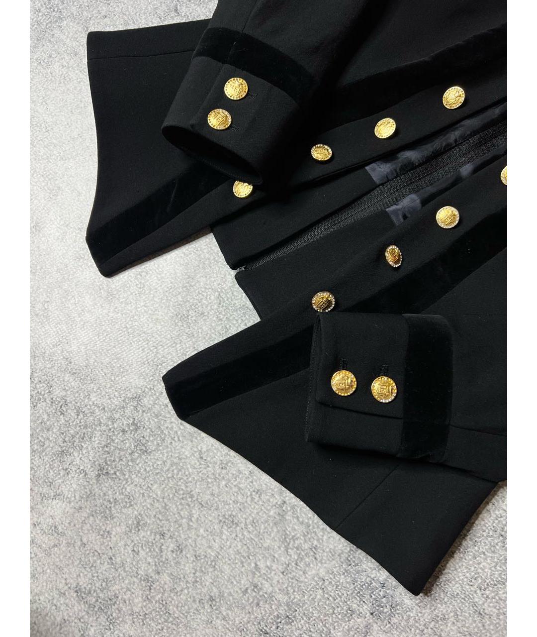 ESCADA Черный шерстяной жакет/пиджак, фото 5