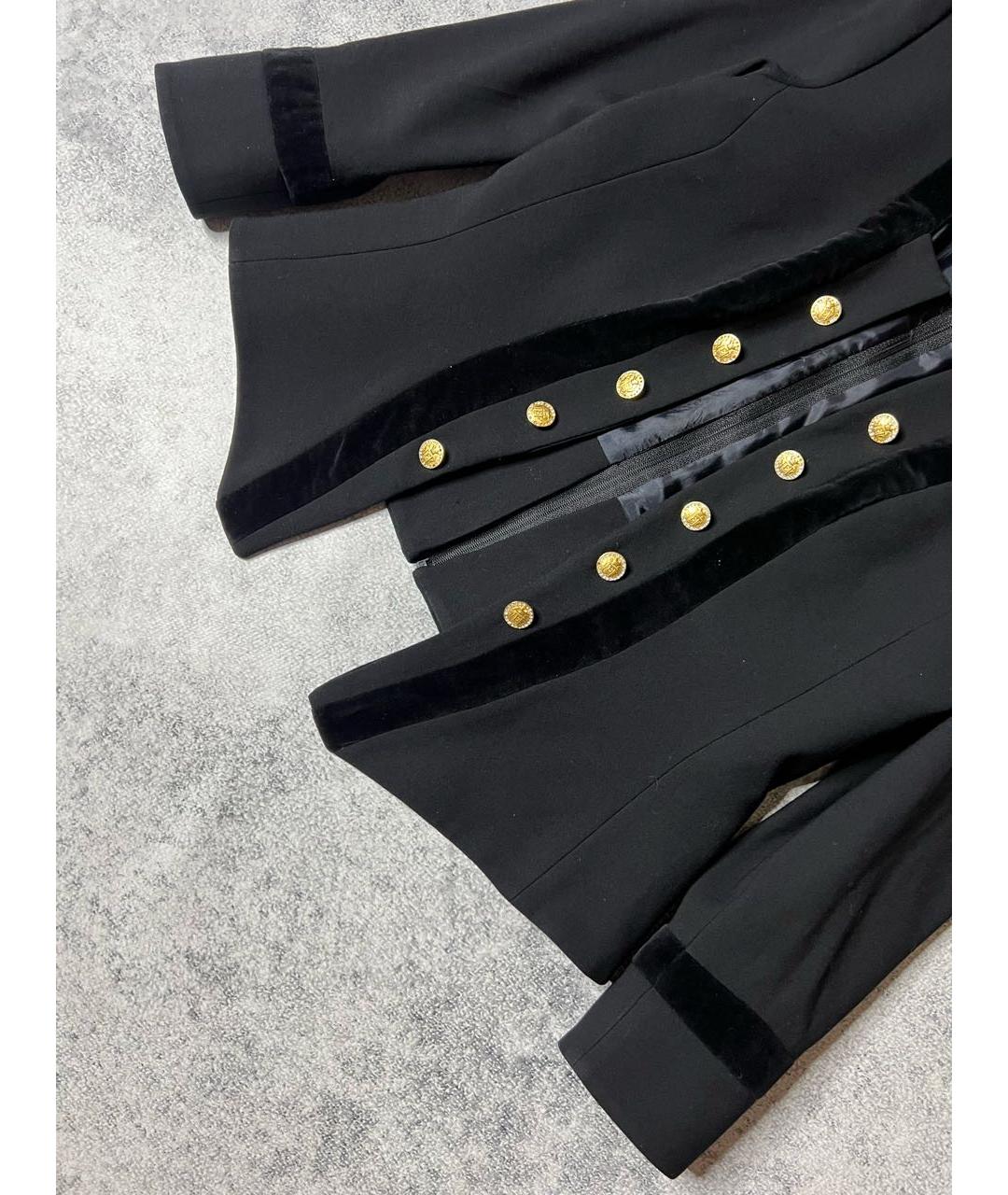 ESCADA Черный шерстяной жакет/пиджак, фото 2