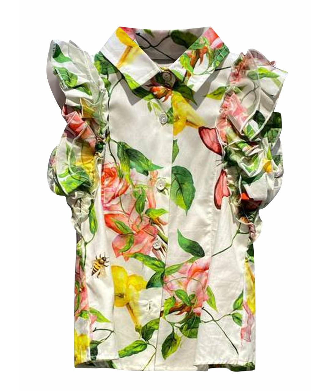 MONNALISA Мульти хлопковая блузка для девочек, фото 1