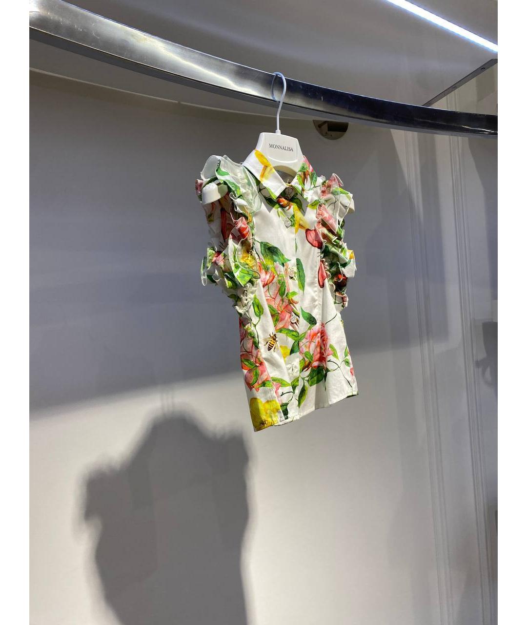 MONNALISA Мульти хлопковая блузка для девочек, фото 2