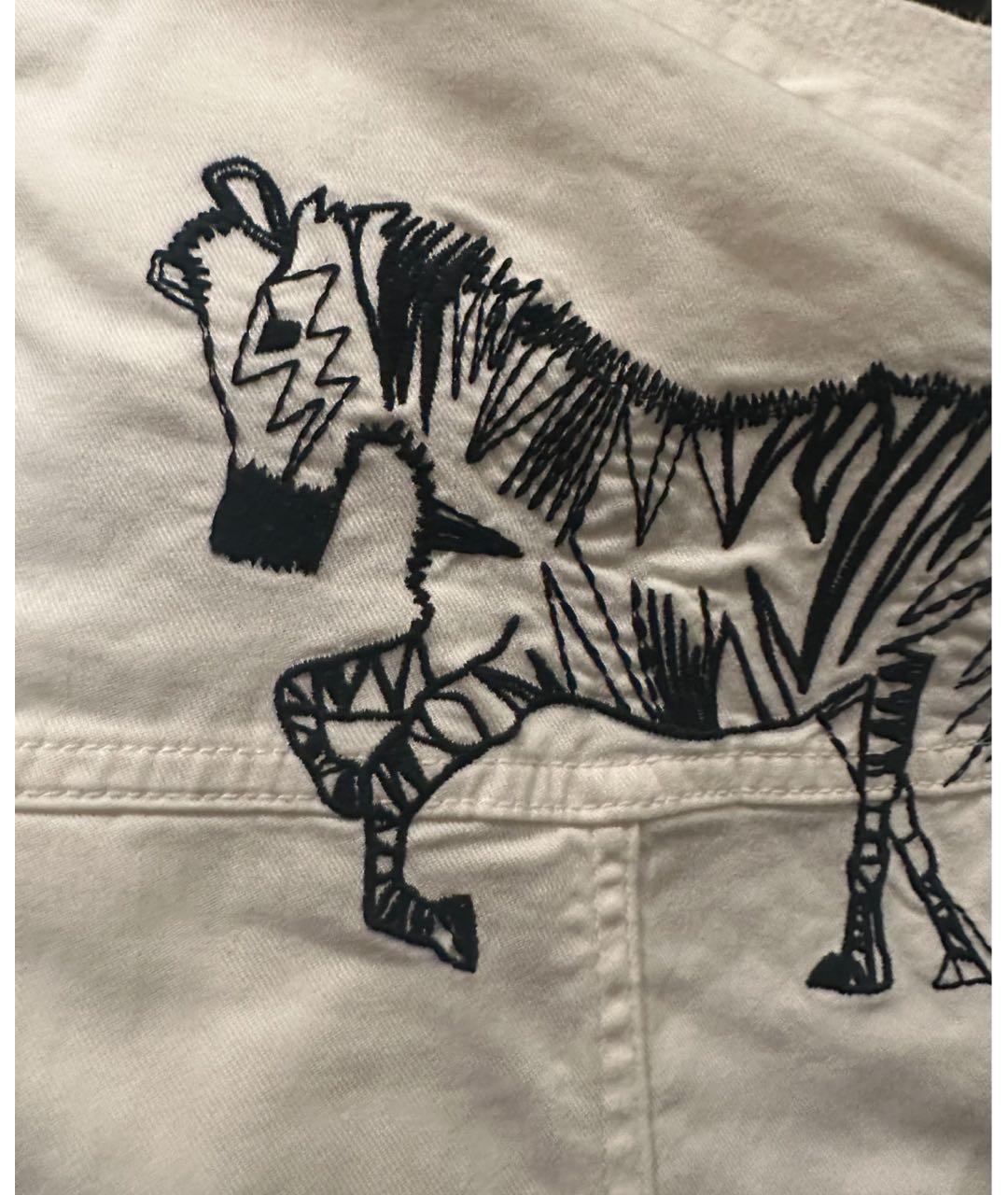 PATRIZIA PEPE Белый хлопковый костюм с юбками, фото 8