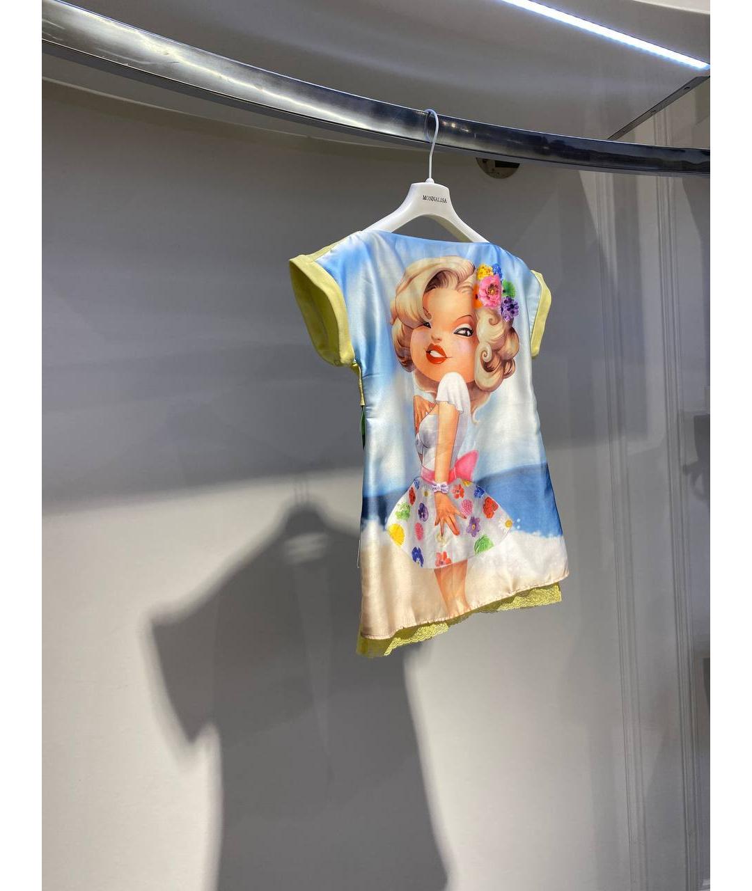 MONNALISA Мульти шелковый детская футболка / топ, фото 2