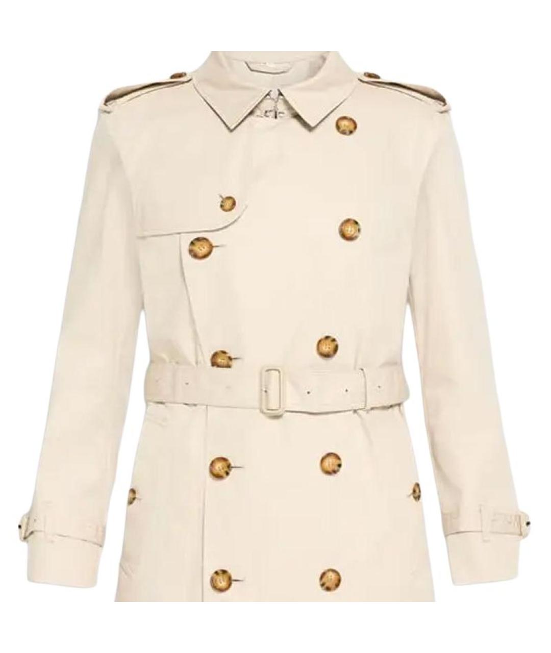 BURBERRY Бежевый тренч / плащ, фото 3