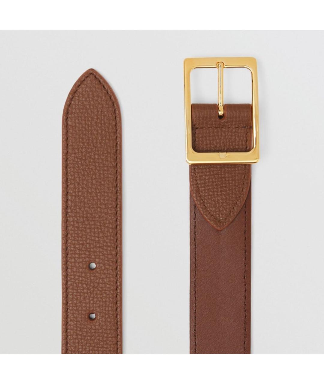BURBERRY Коричневый ремень, фото 5