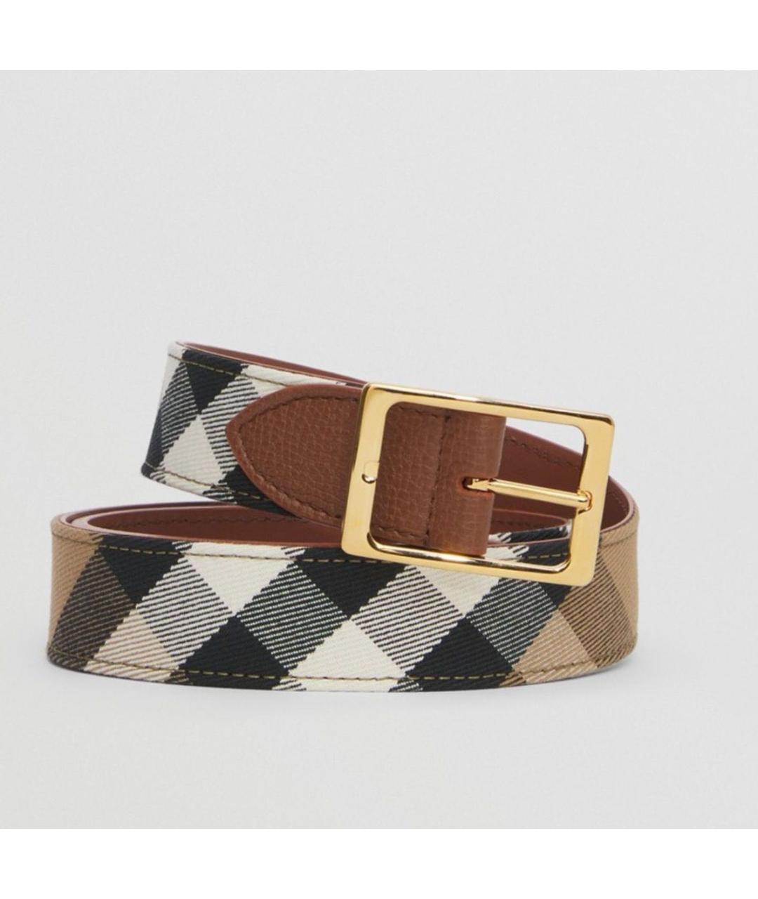 BURBERRY Коричневый ремень, фото 9