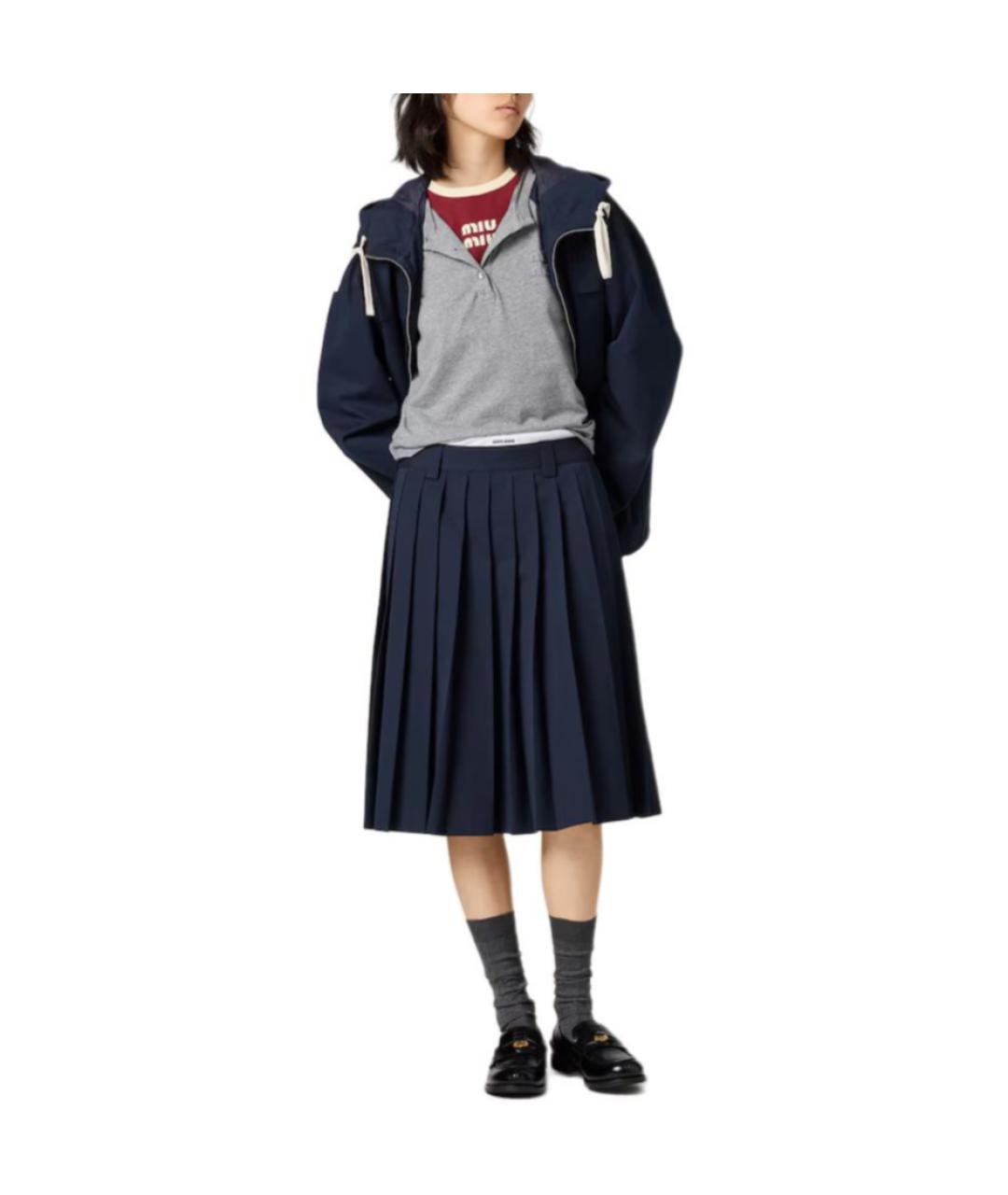 MIU MIU Серая футболка, фото 2