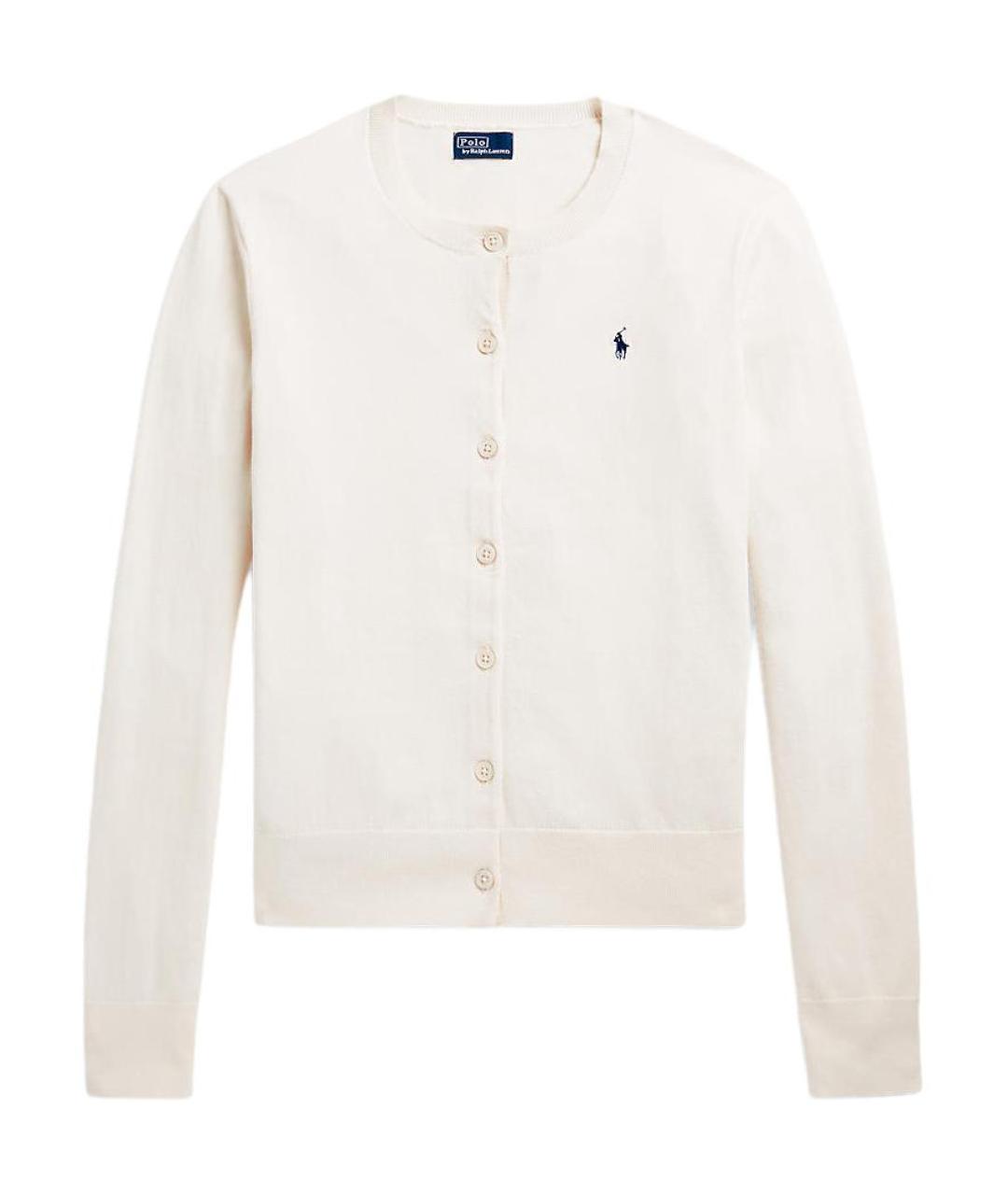 POLO RALPH LAUREN Белый кардиган, фото 1