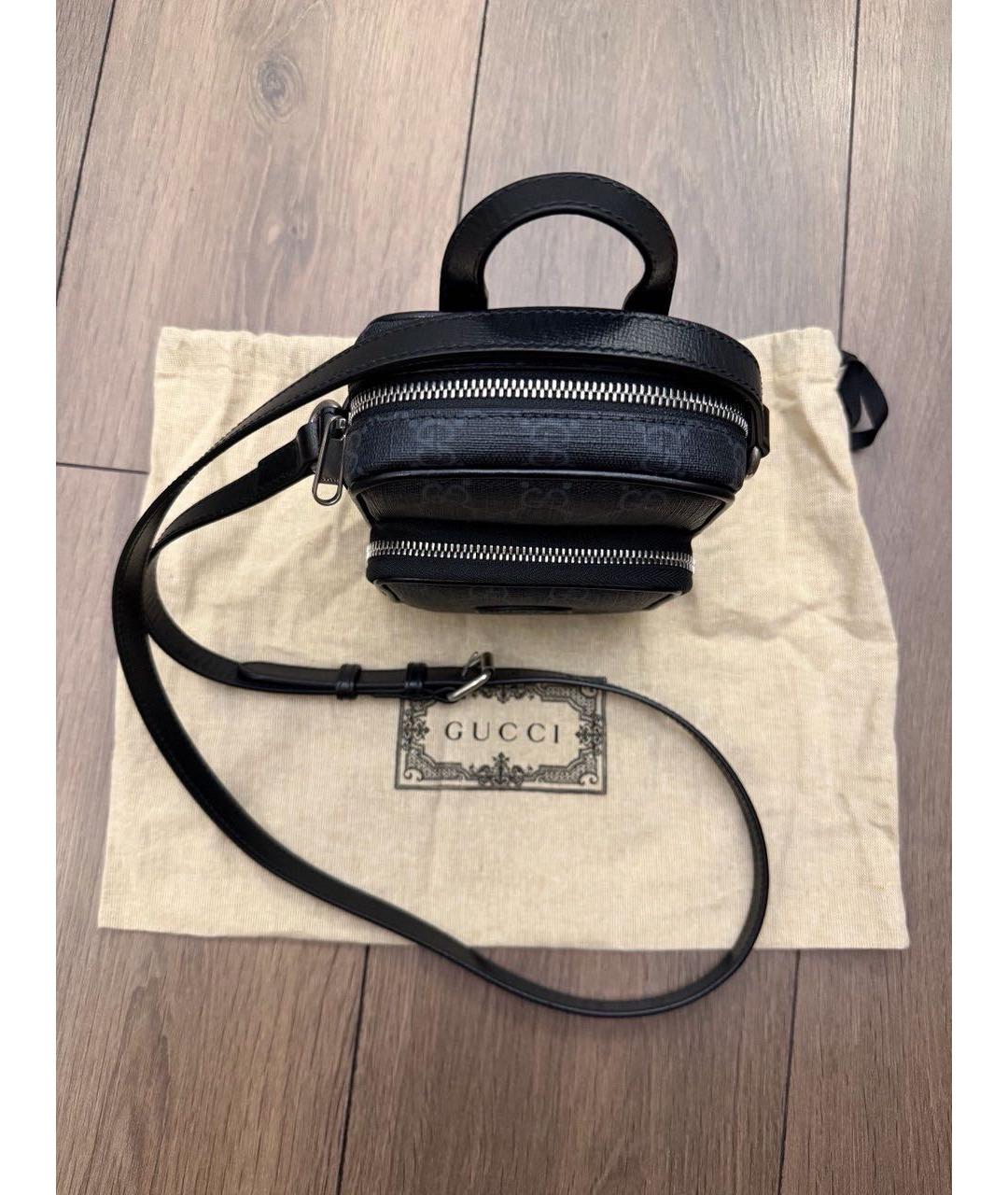 GUCCI Серая сумка на плечо, фото 6