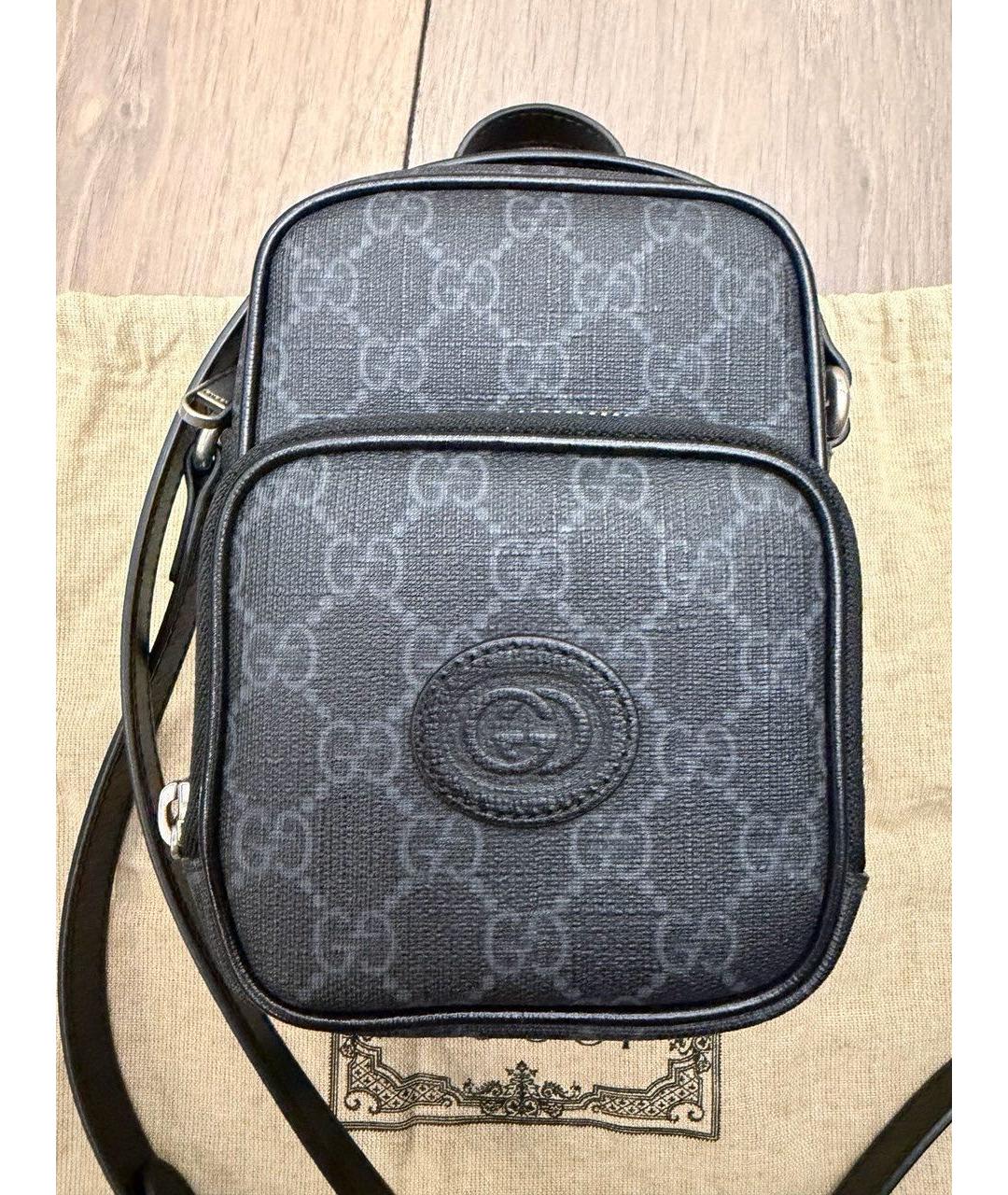 GUCCI Серая сумка на плечо, фото 8