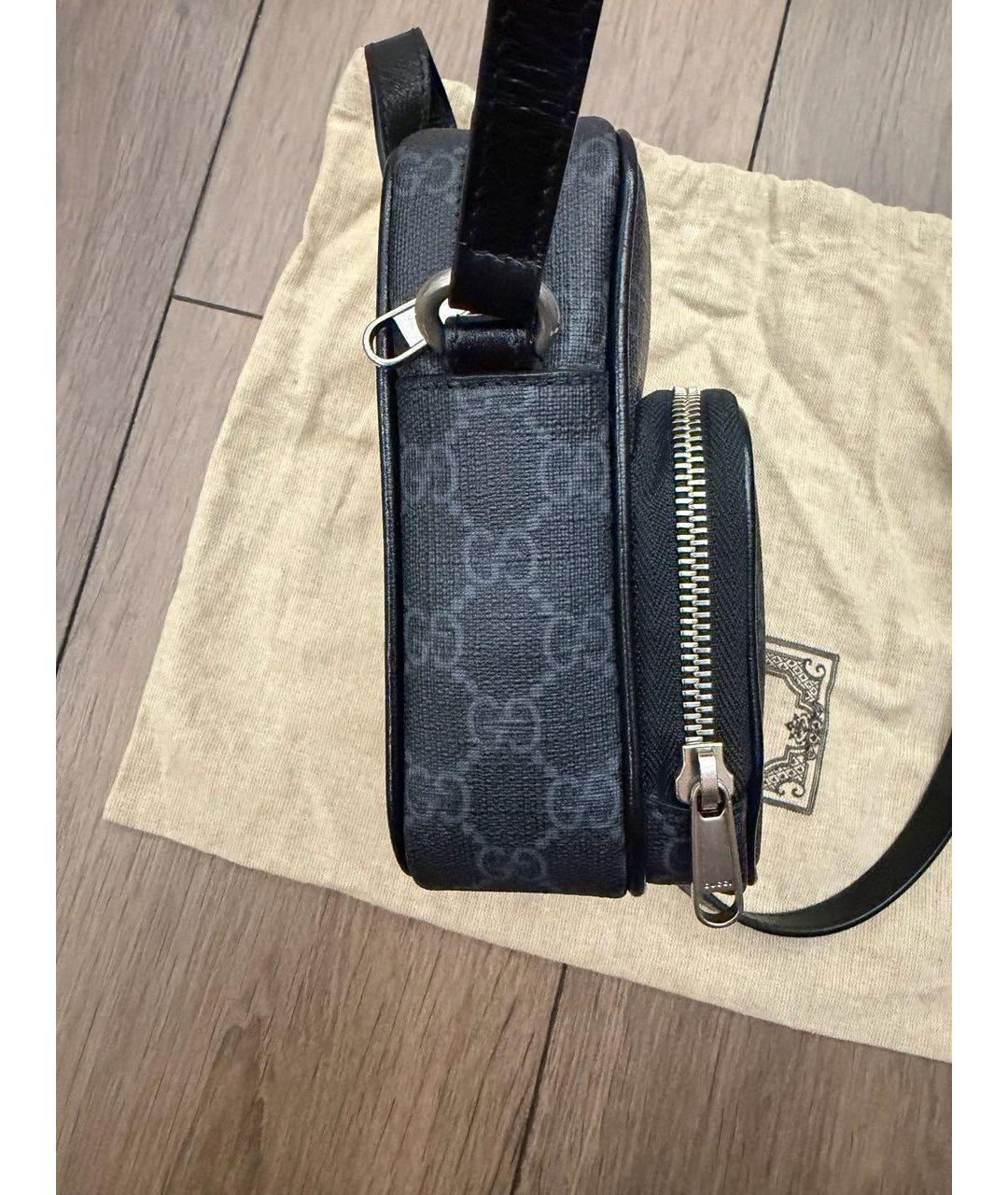 GUCCI Серая сумка на плечо, фото 5