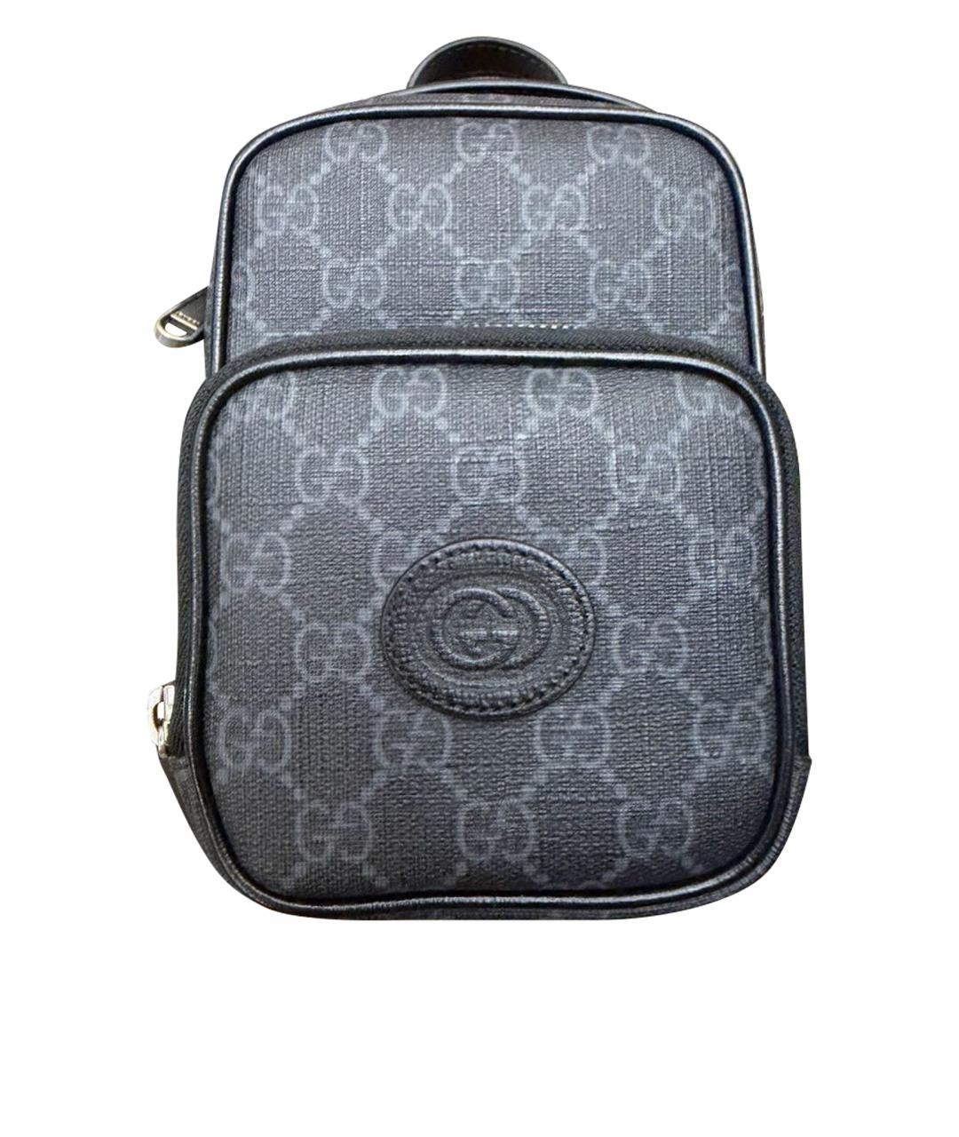 GUCCI Серая сумка на плечо, фото 1