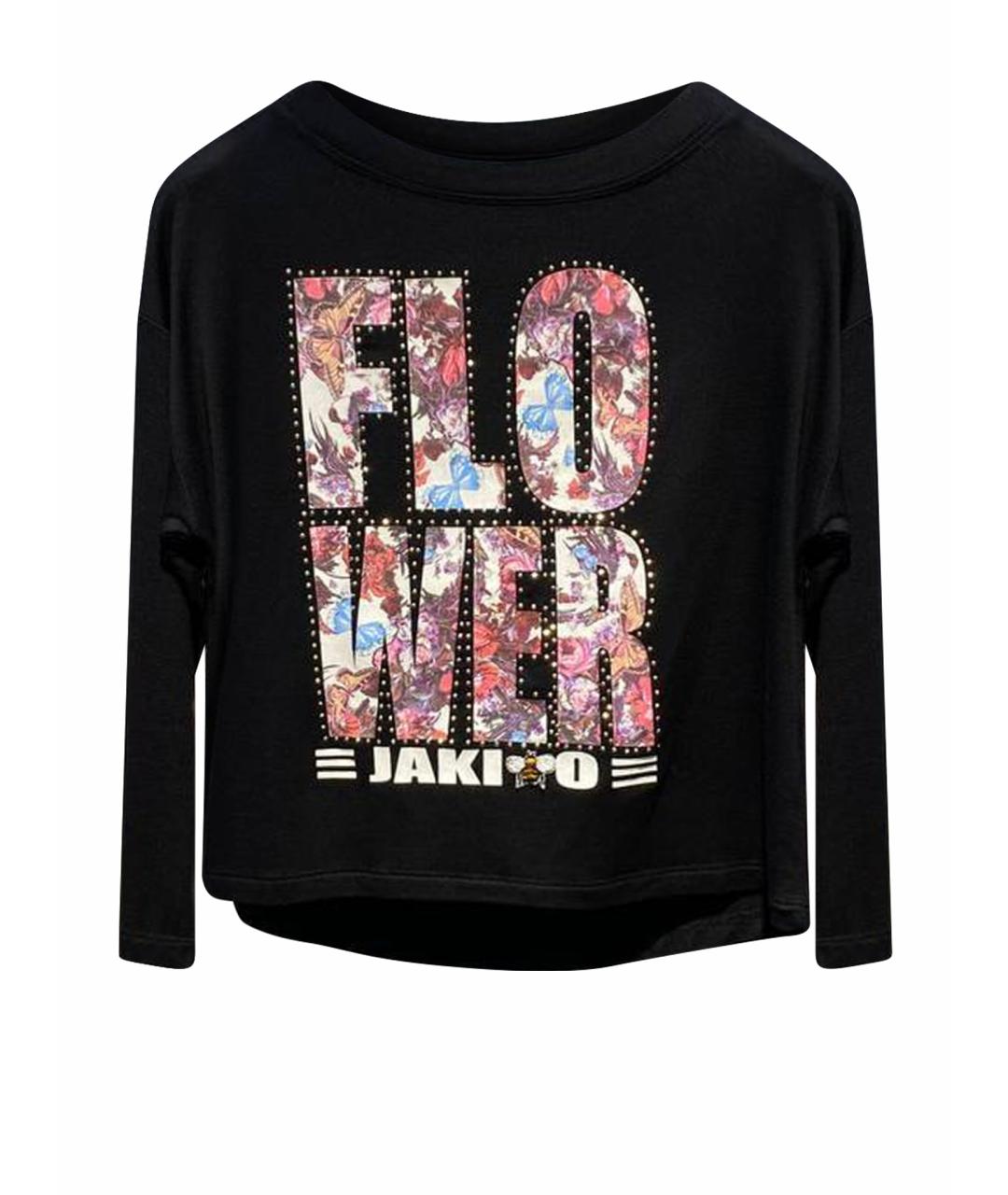 MONNALISA Черный хлопковый детская футболка / топ, фото 1