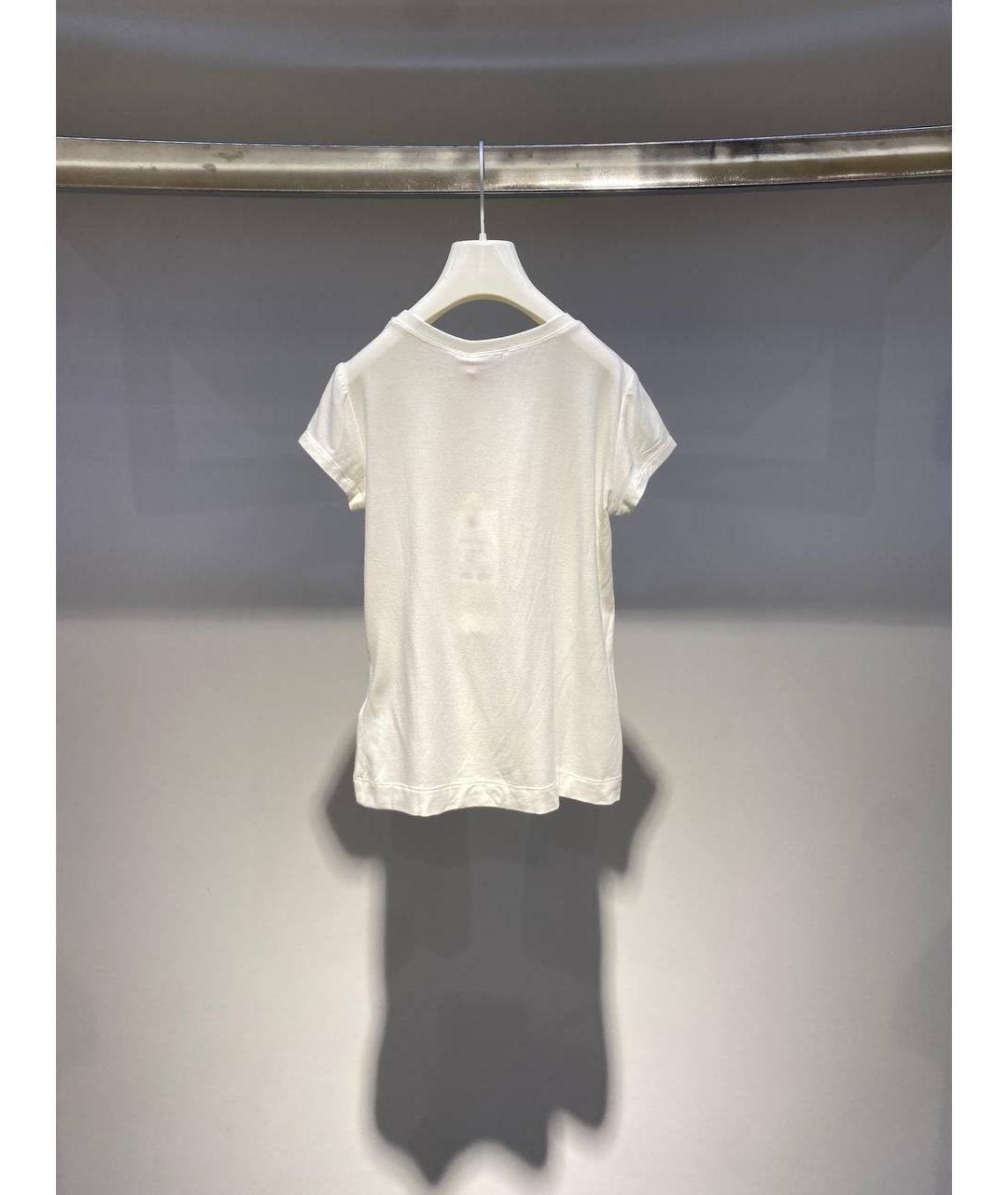 MONNALISA Белый шелковый детская футболка / топ, фото 3