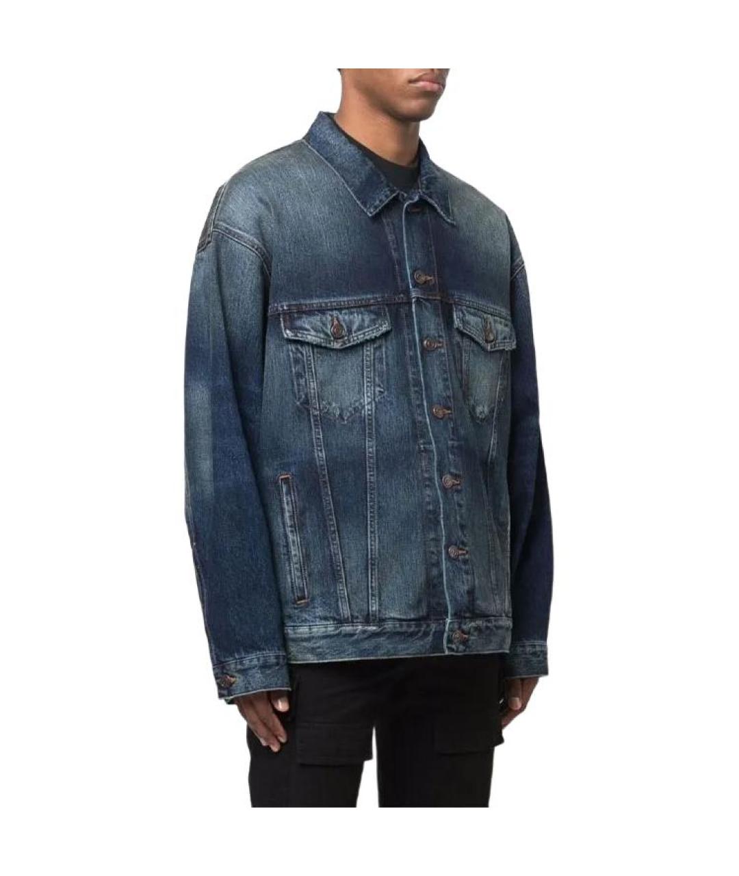 BALENCIAGA Синяя куртка, фото 4