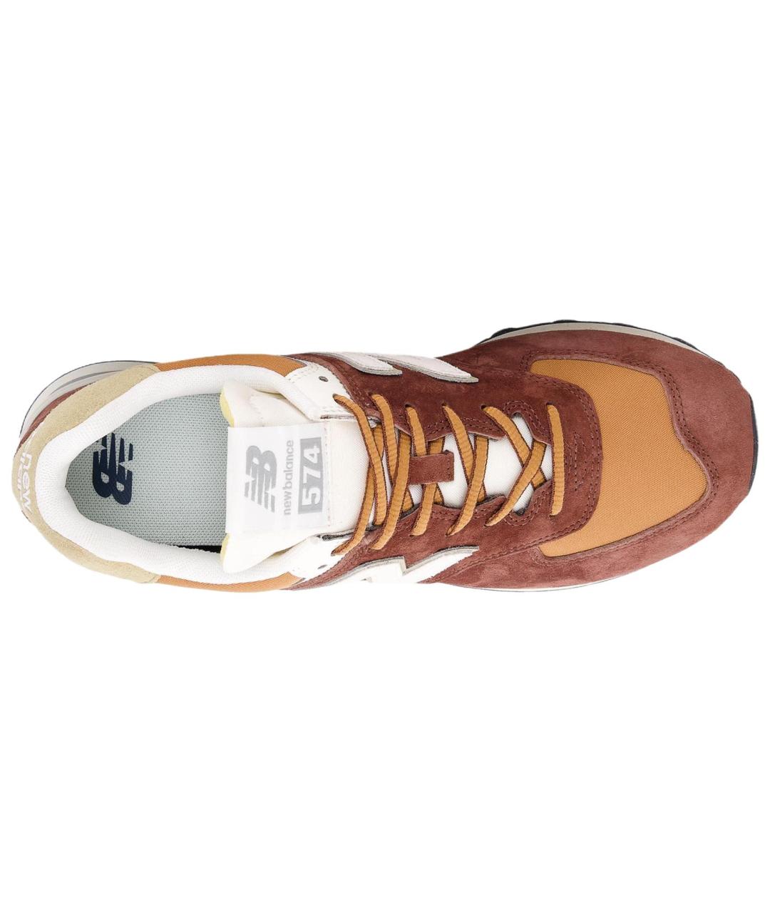 NEW BALANCE Коричневые кроссовки, фото 3