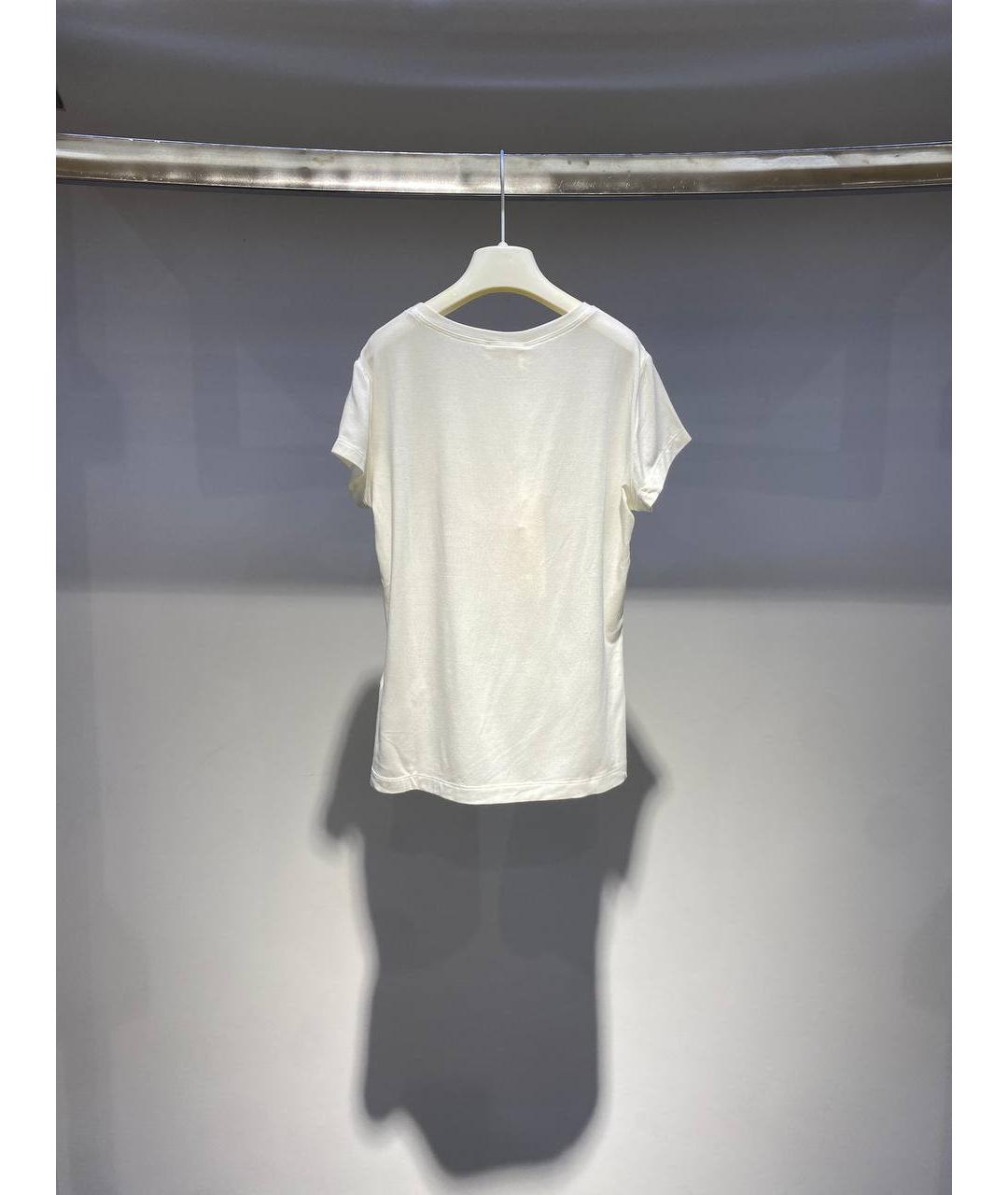 MONNALISA Белый шелковый детская футболка / топ, фото 3