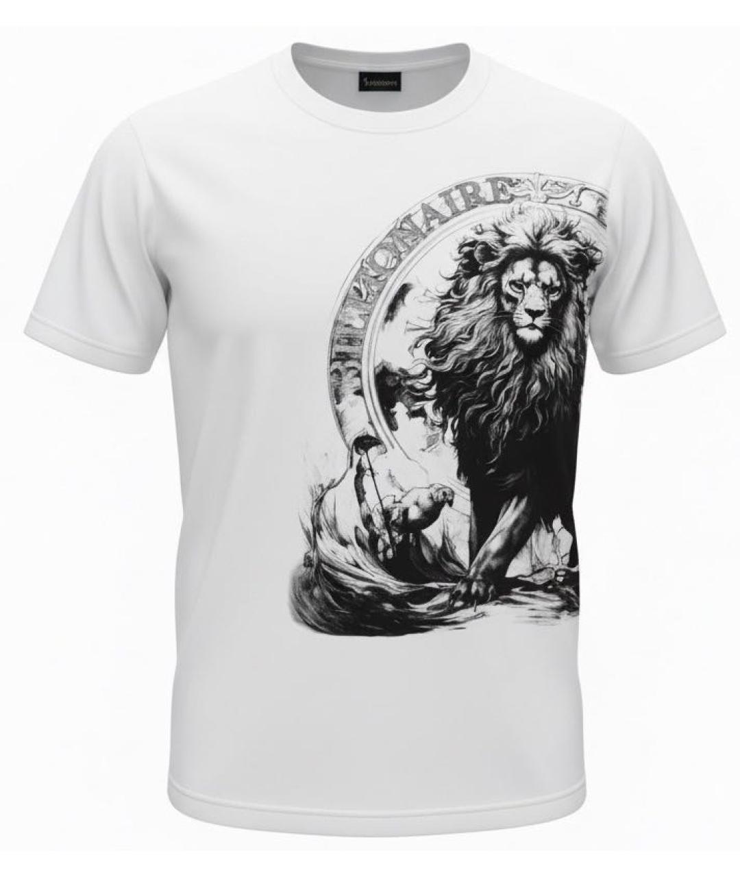 BILLIONAIRE Белая хлопковая футболка, фото 1