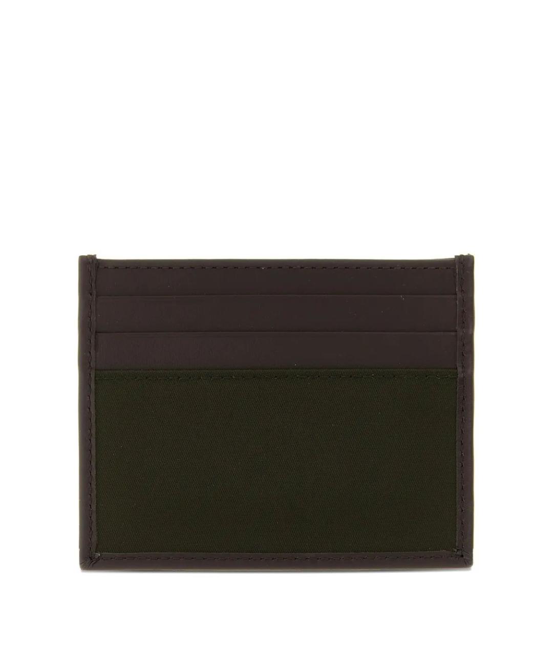 PRADA Коричневый кожаный кардхолдер, фото 2