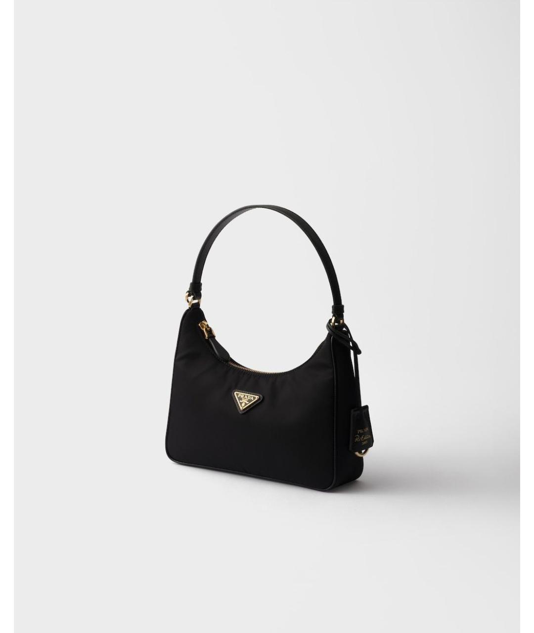 PRADA Черная сумка с короткими ручками, фото 2