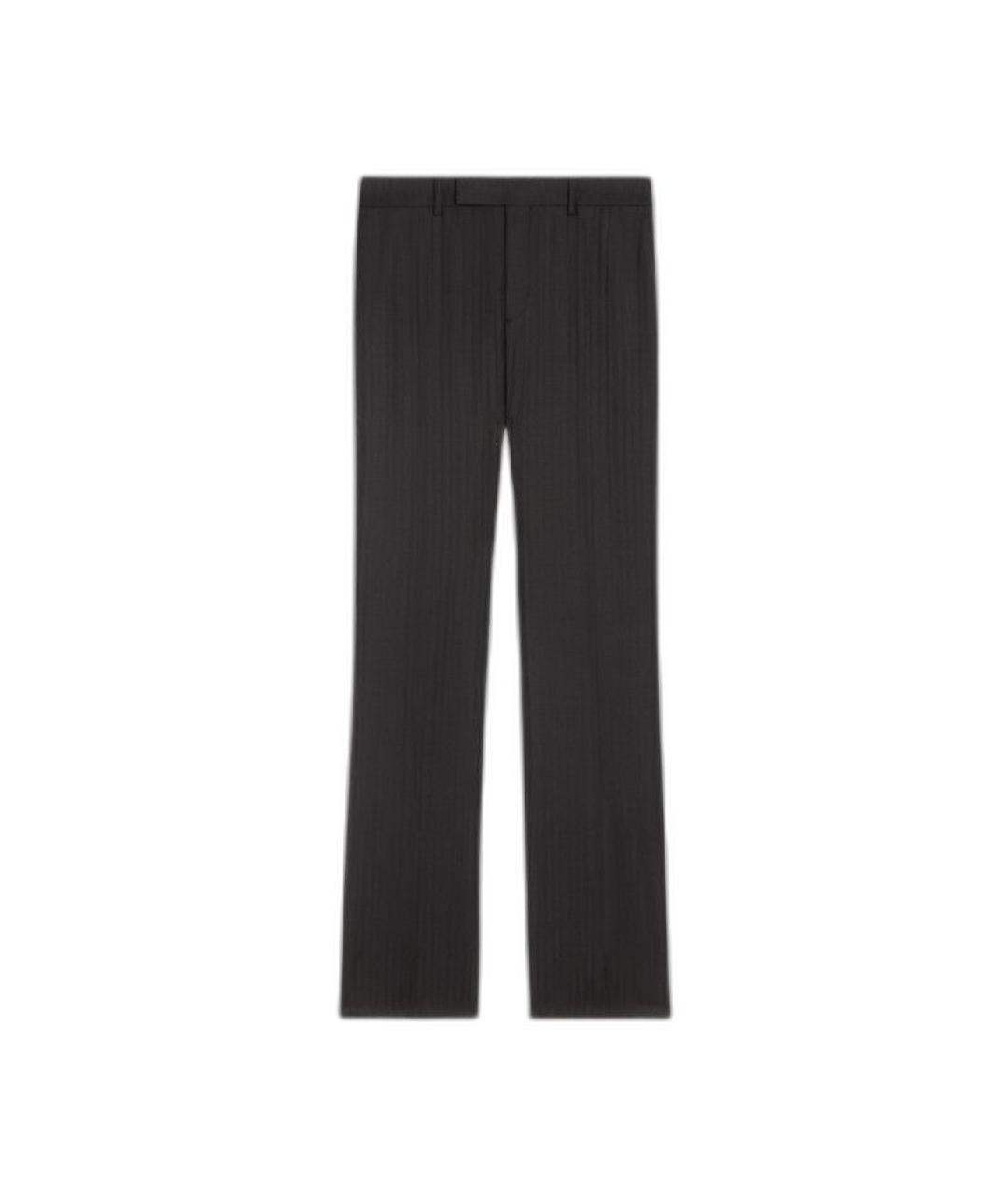 CELINE Шерстяные повседневные брюки, фото 1