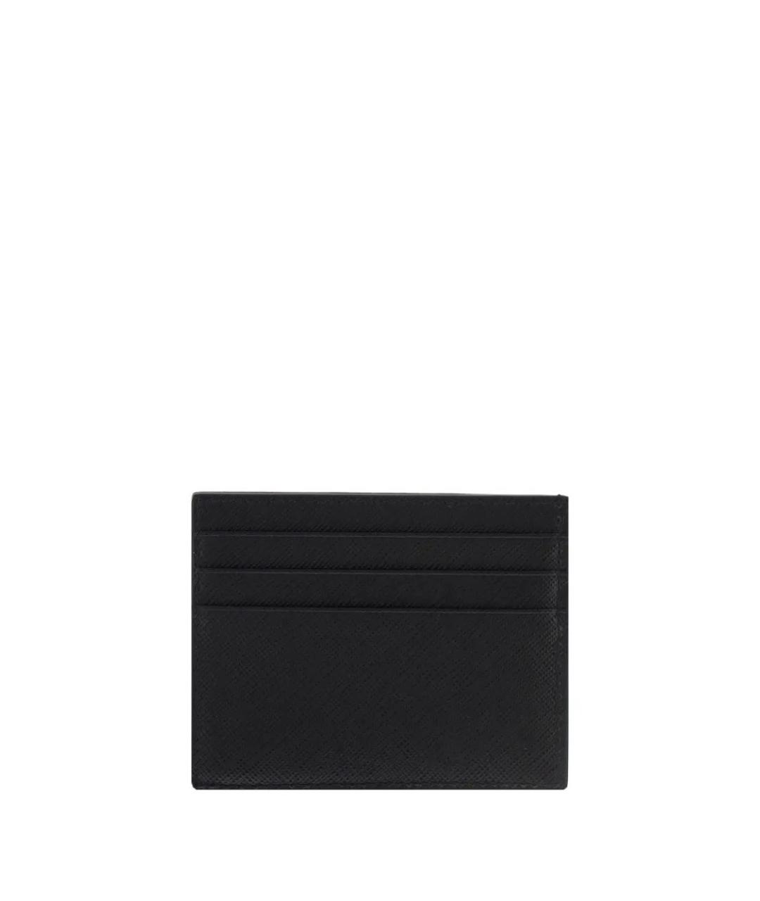 PRADA Черный кожаный кардхолдер, фото 2