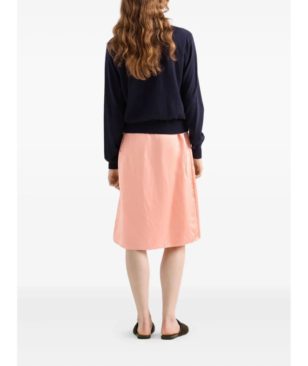 PRADA Синий кашемировый джемпер / свитер, фото 3