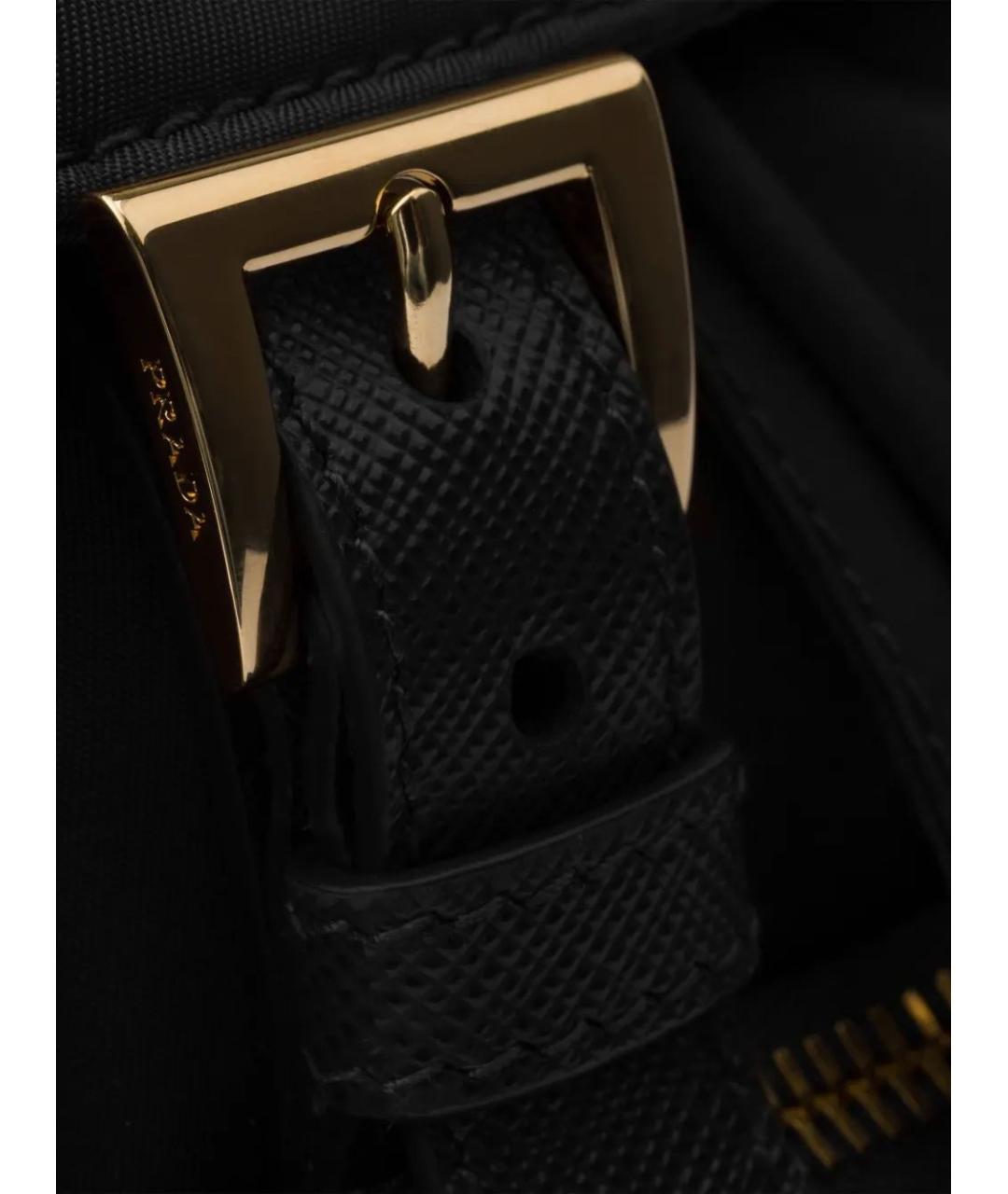 PRADA Черный синтетический рюкзак, фото 4